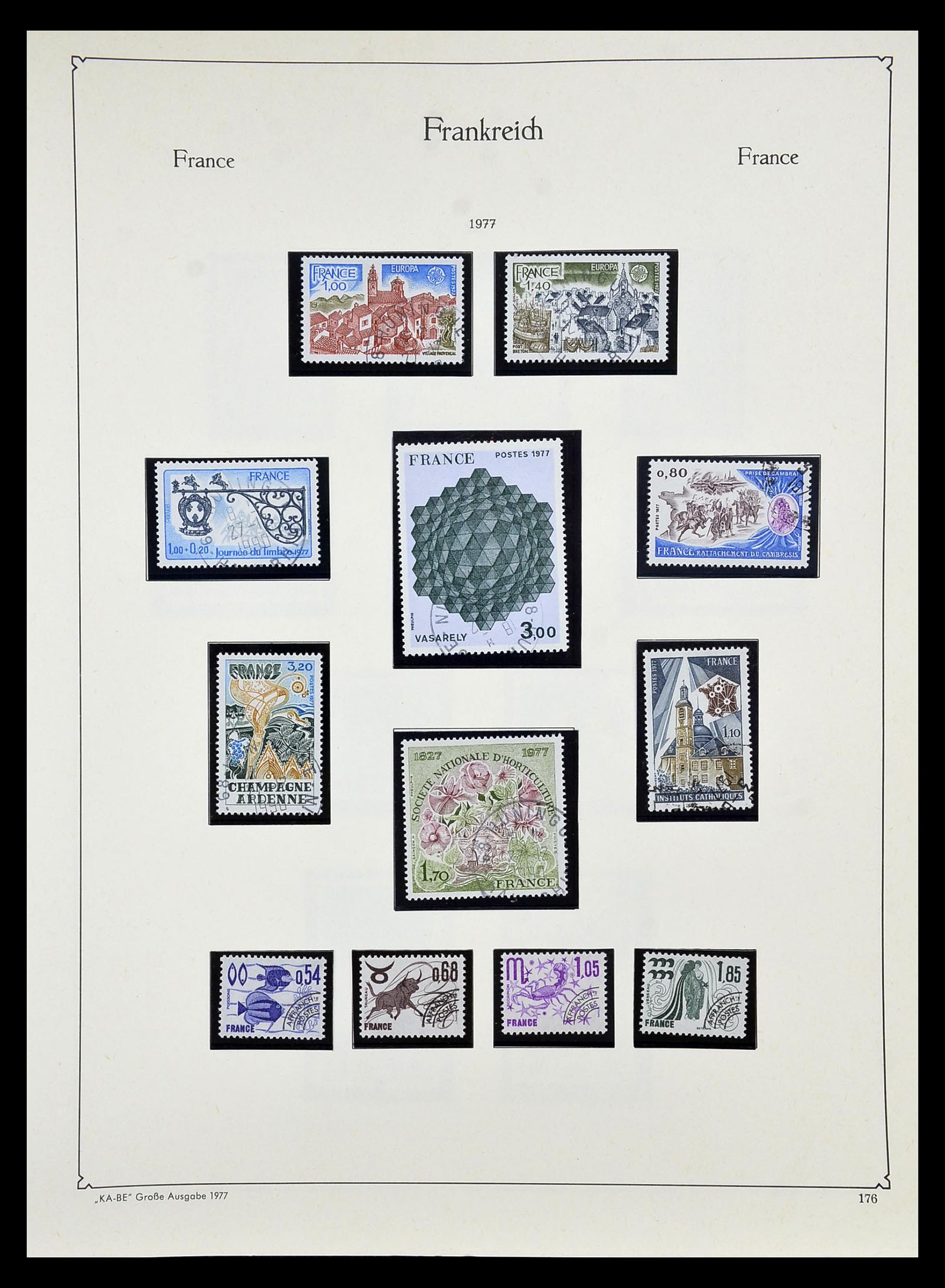34810 185 - Postzegelverzameling 34810 Frankrijk 1852-1977.
