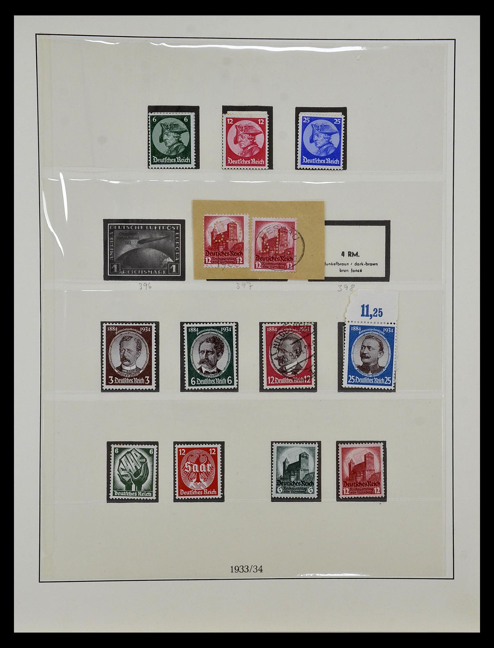 34812 001 - Stamp Collection 34812 German Reich 1933-1945.