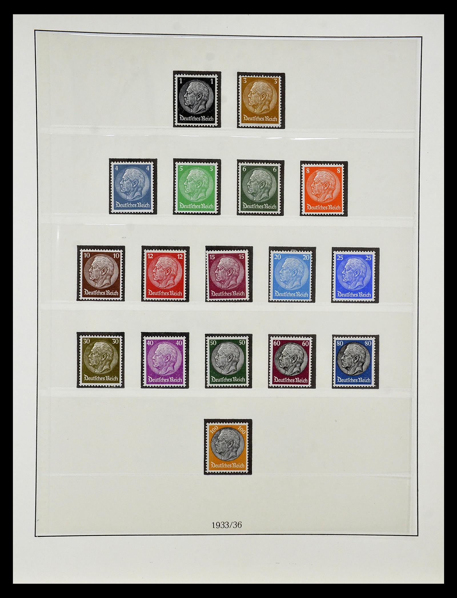 34812 005 - Postzegelverzameling 34812 Duitse Rijk 1933-1945.