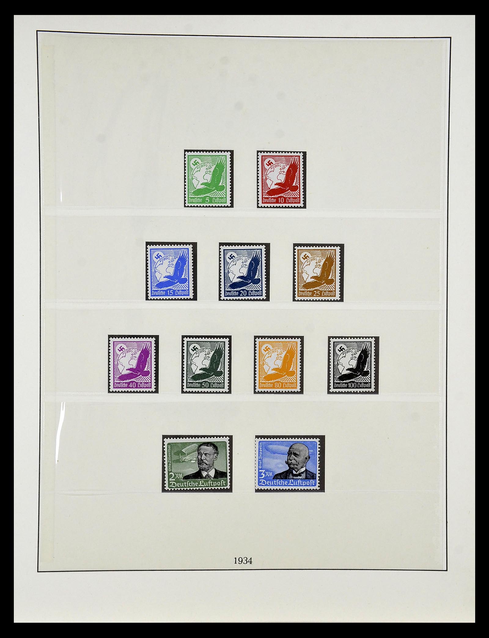 34812 006 - Stamp Collection 34812 German Reich 1933-1945.