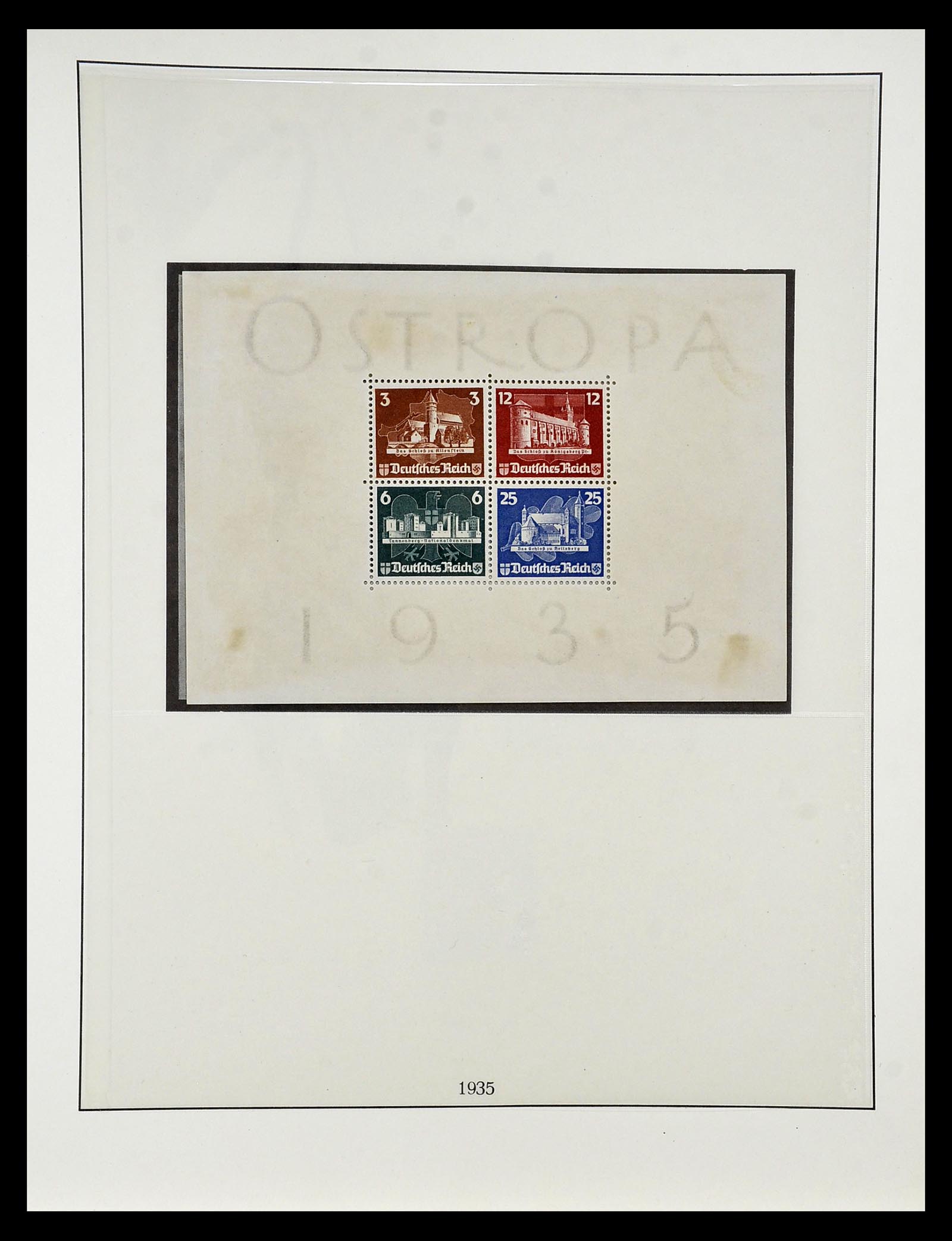 34812 010 - Postzegelverzameling 34812 Duitse Rijk 1933-1945.