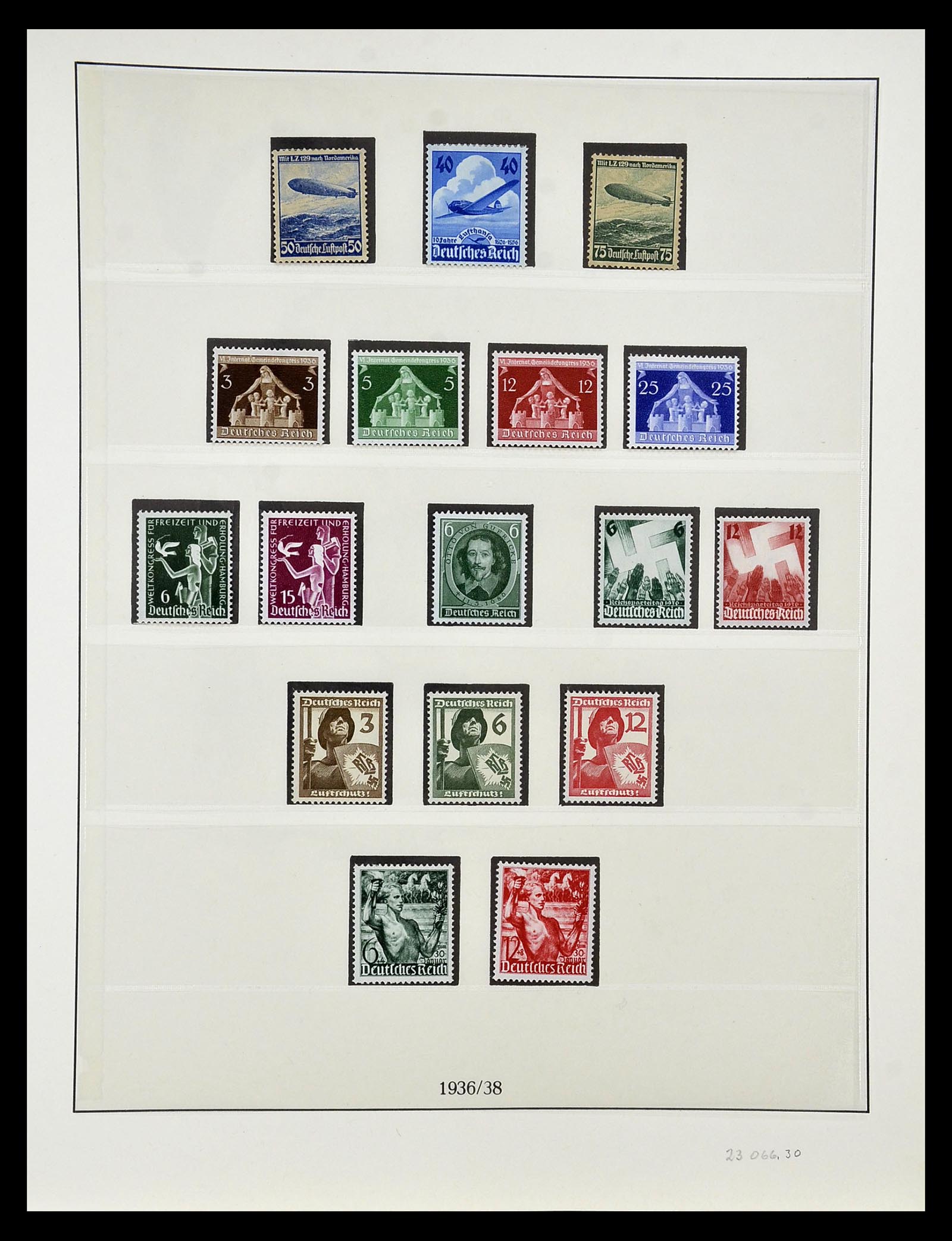 34812 013 - Stamp Collection 34812 German Reich 1933-1945.