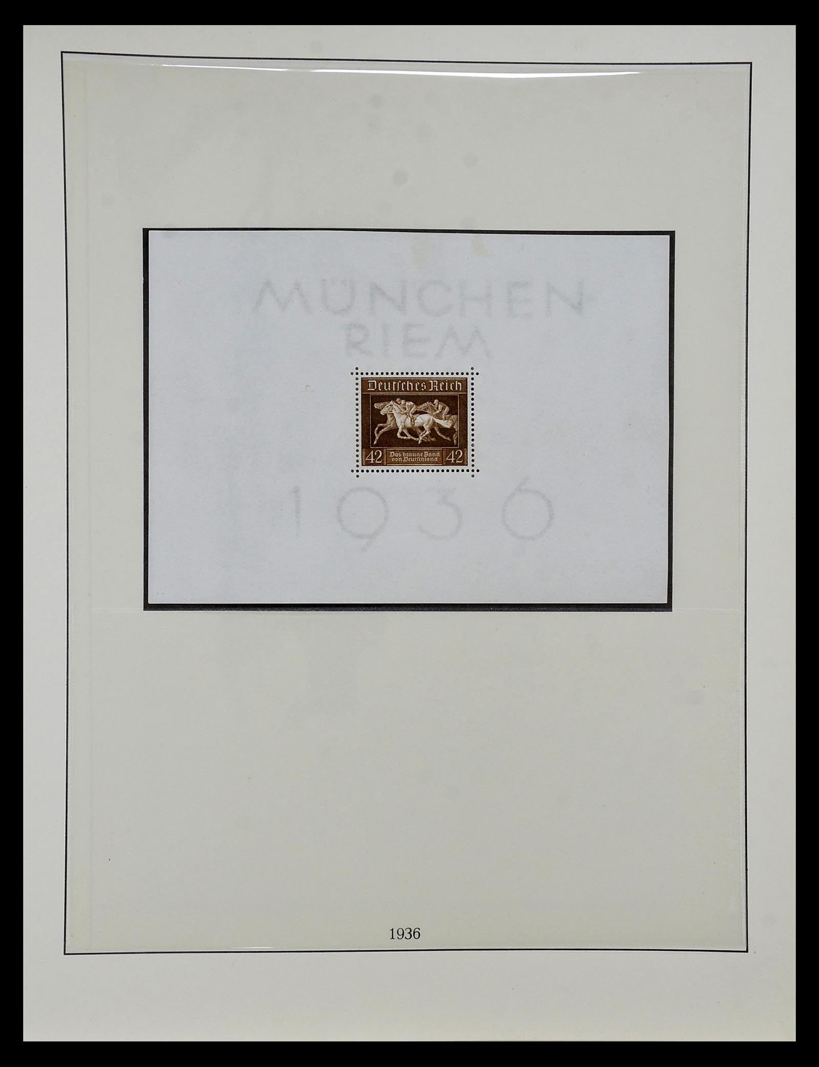 34812 014 - Postzegelverzameling 34812 Duitse Rijk 1933-1945.