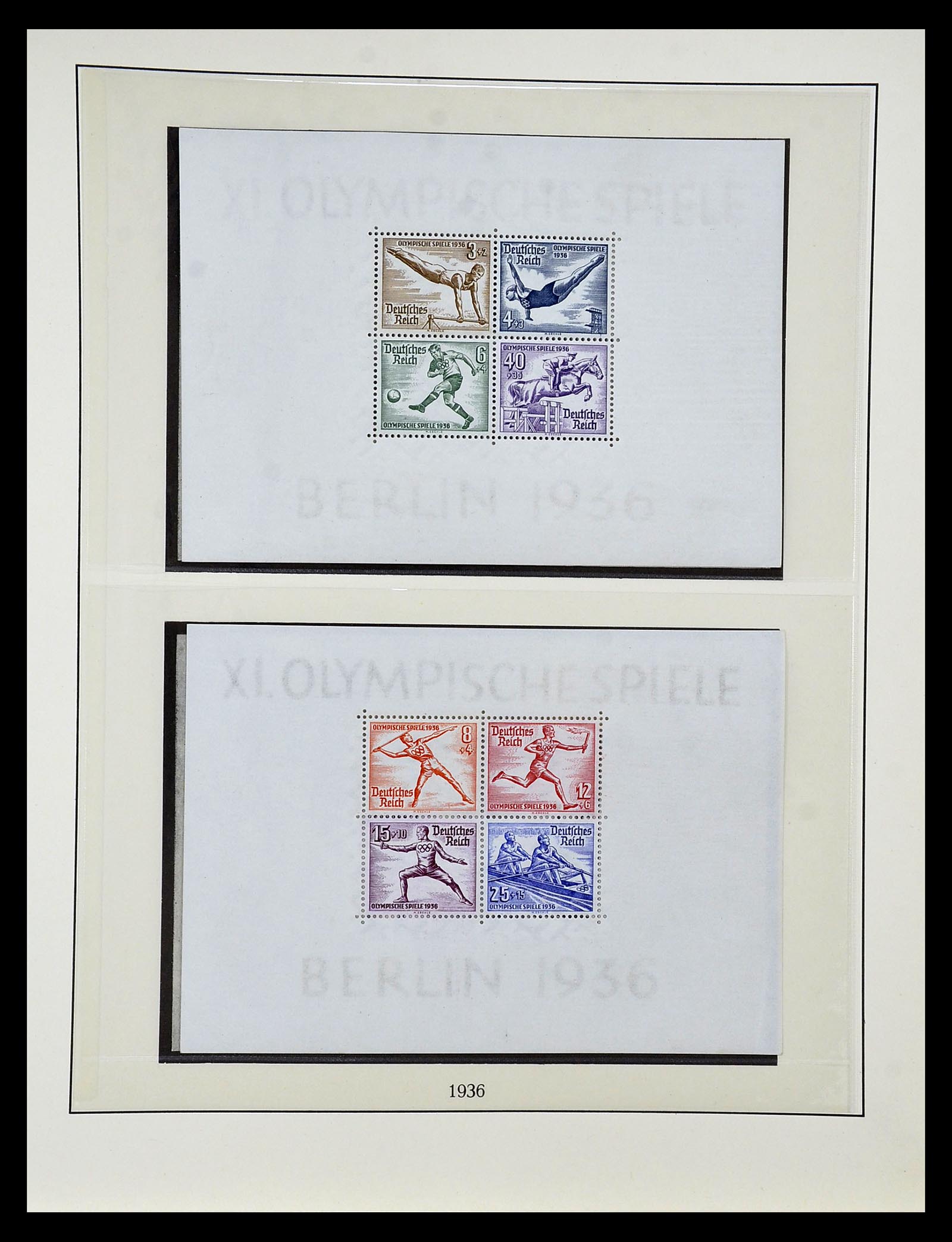 34812 015 - Postzegelverzameling 34812 Duitse Rijk 1933-1945.