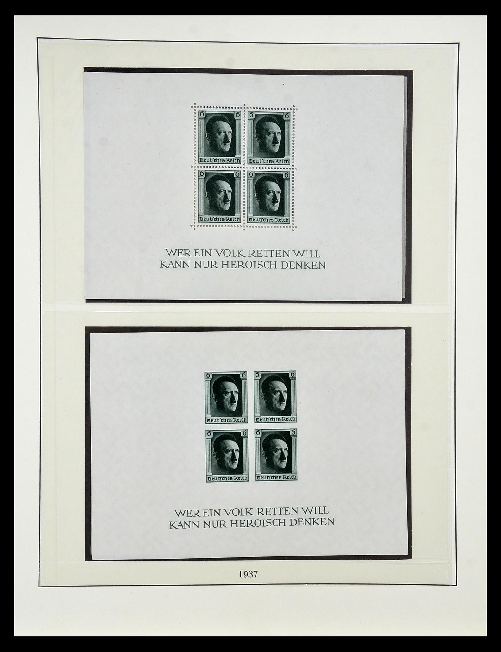 34812 017 - Stamp Collection 34812 German Reich 1933-1945.