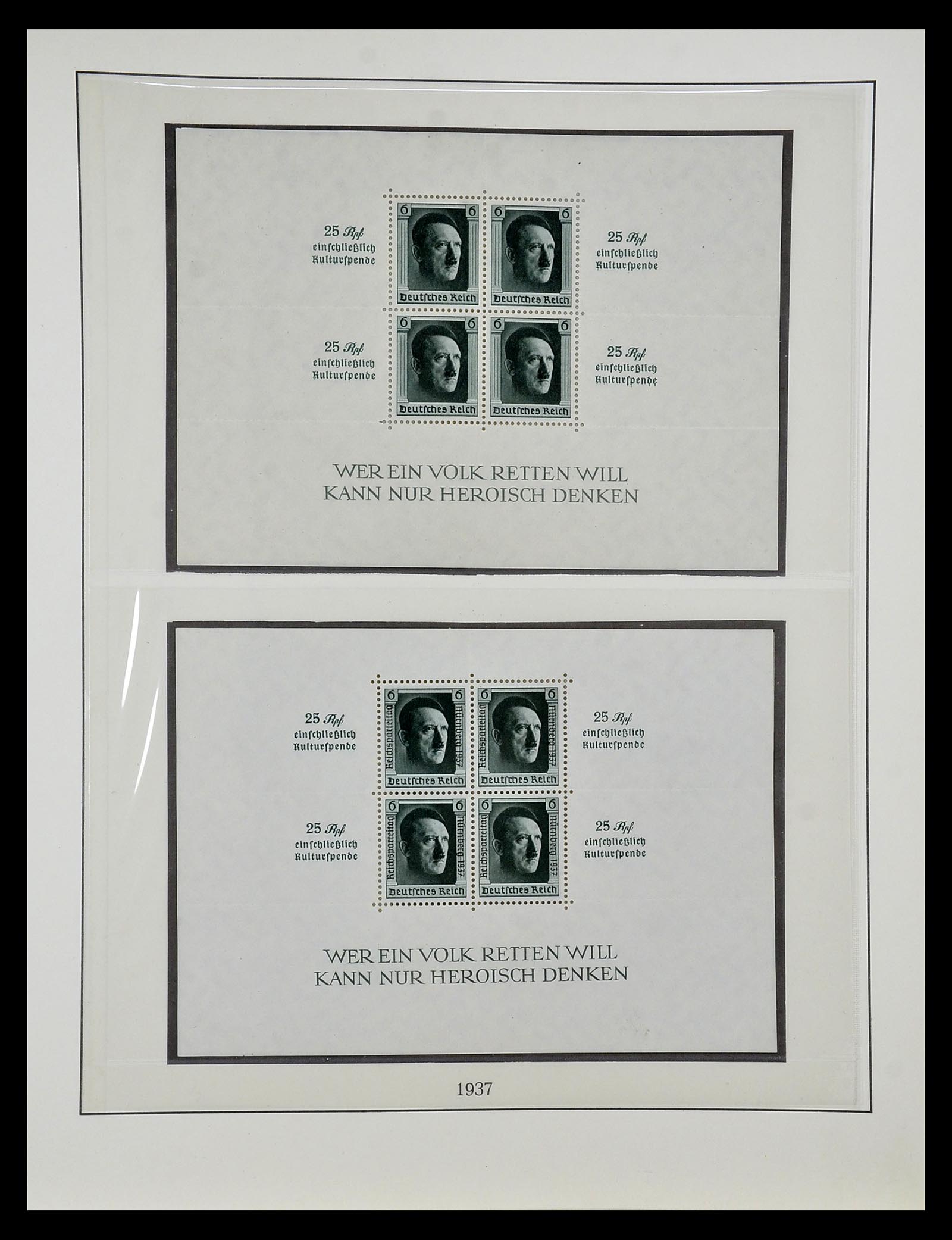 34812 018 - Stamp Collection 34812 German Reich 1933-1945.