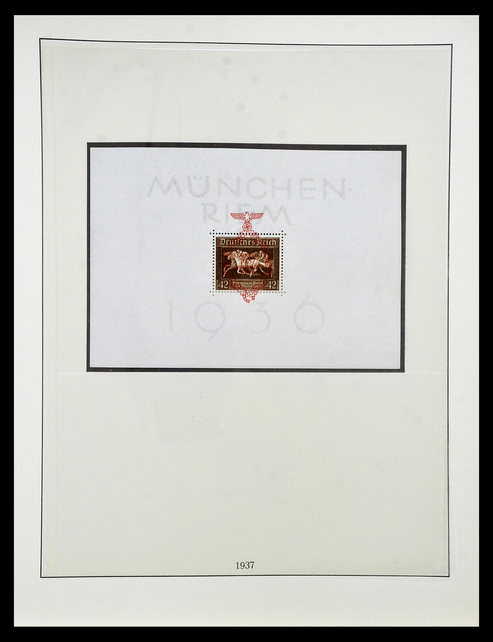 34812 019 - Postzegelverzameling 34812 Duitse Rijk 1933-1945.