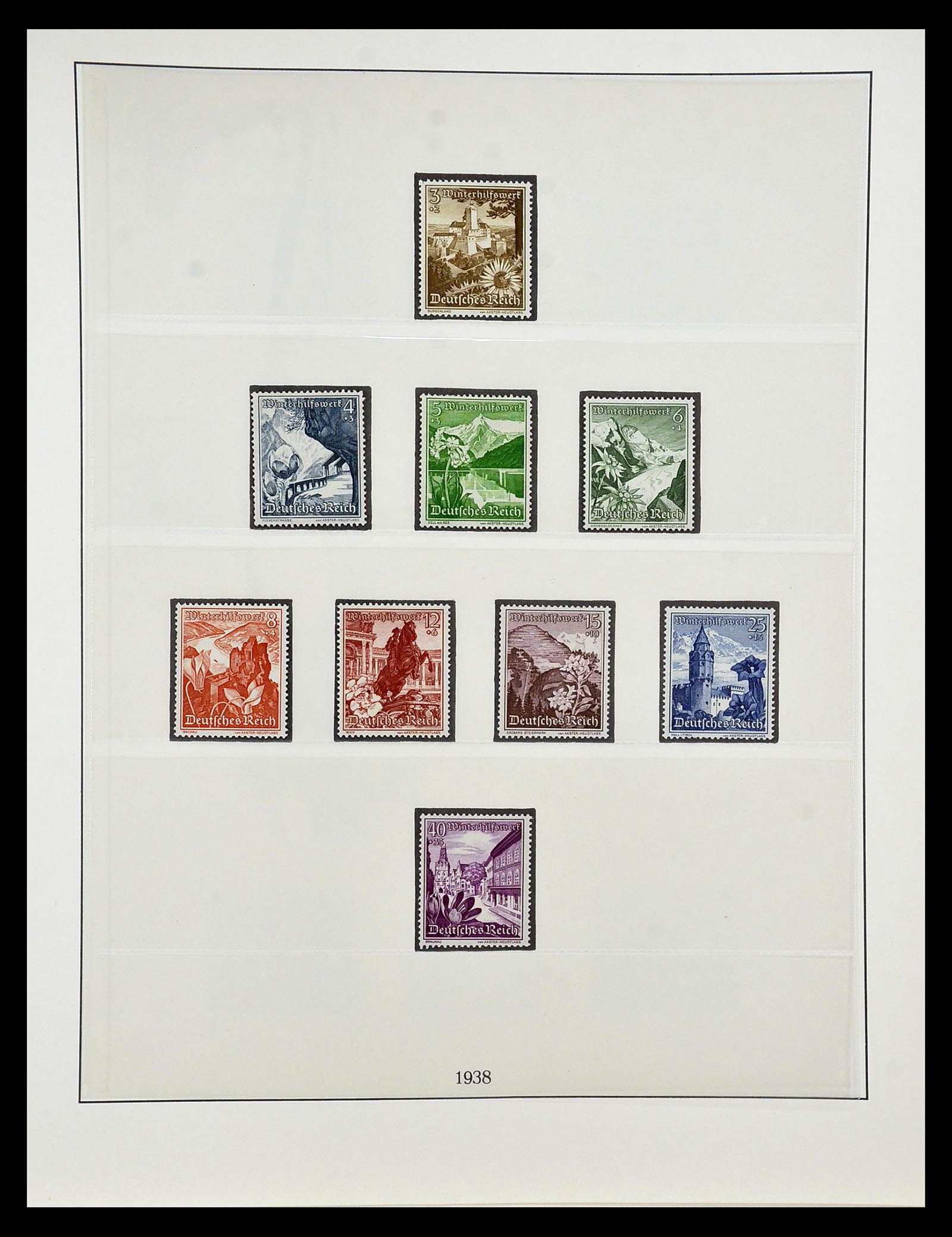 34812 022 - Postzegelverzameling 34812 Duitse Rijk 1933-1945.
