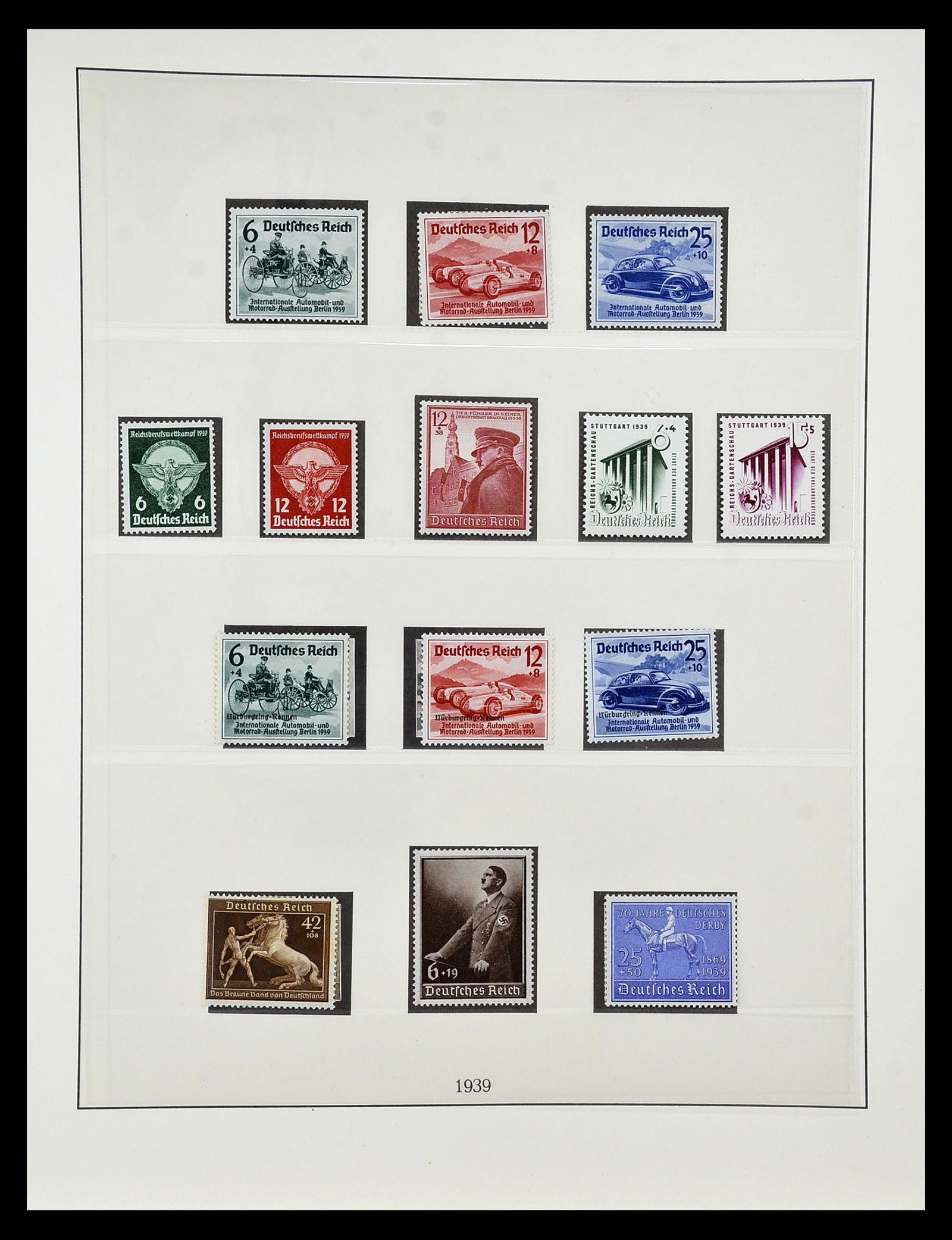 34812 023 - Stamp Collection 34812 German Reich 1933-1945.