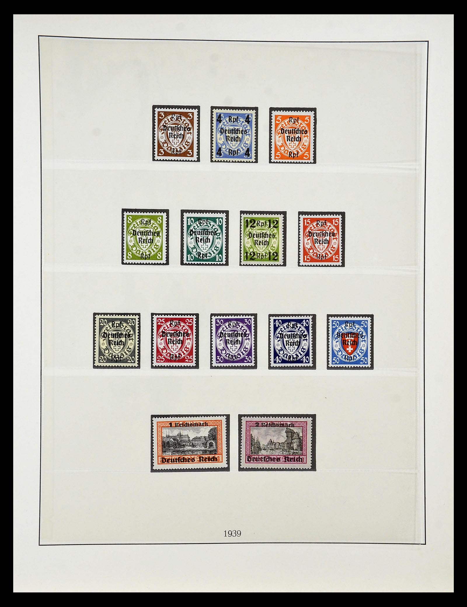 34812 025 - Postzegelverzameling 34812 Duitse Rijk 1933-1945.