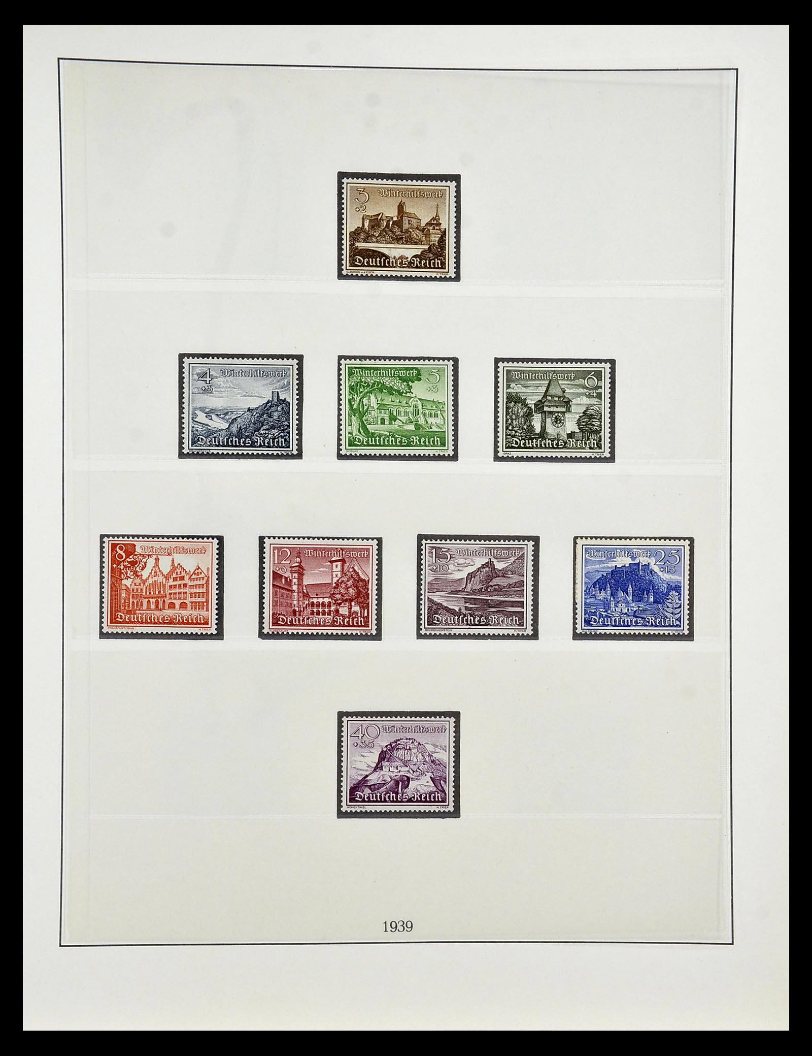 34812 026 - Postzegelverzameling 34812 Duitse Rijk 1933-1945.
