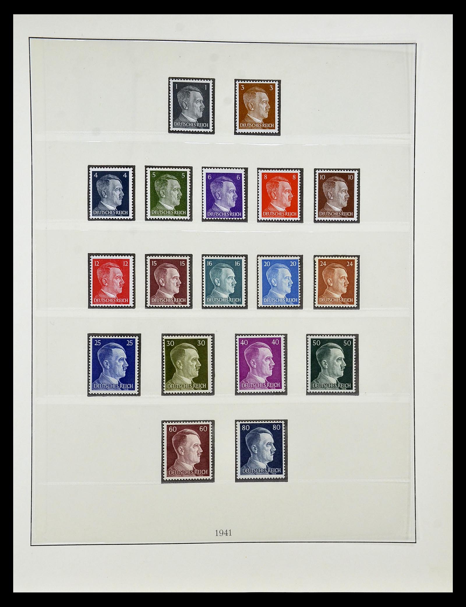 34812 031 - Postzegelverzameling 34812 Duitse Rijk 1933-1945.