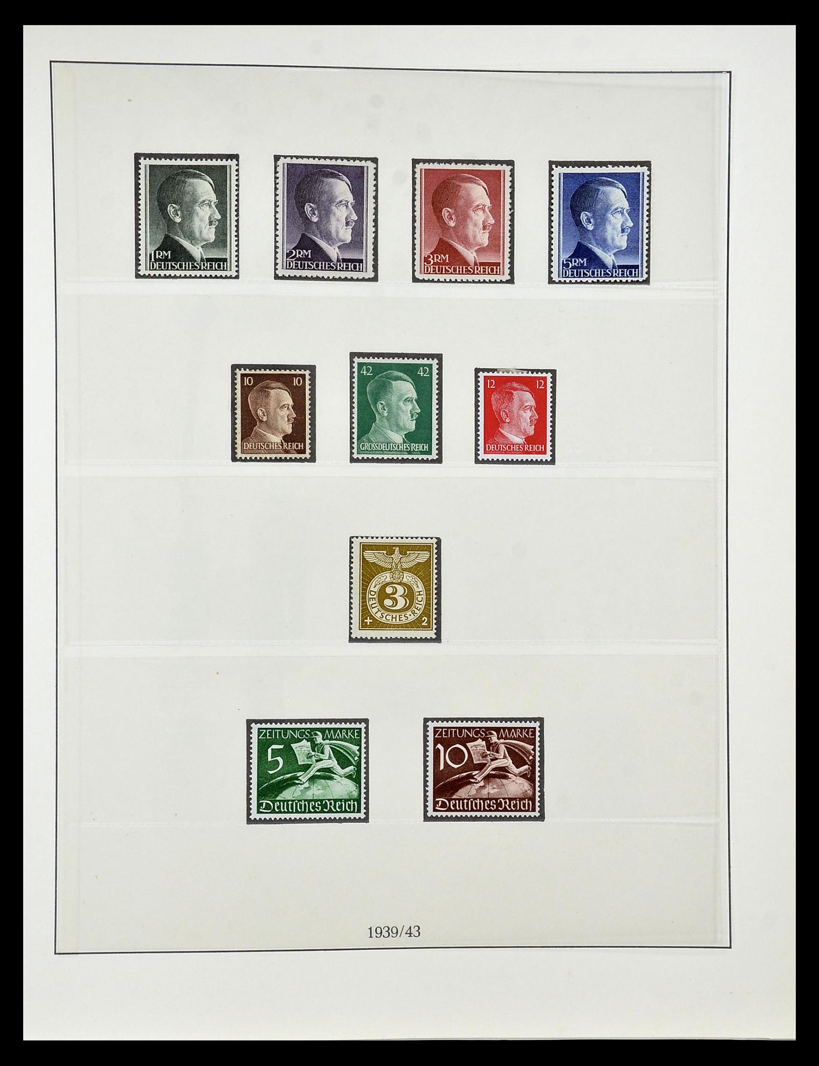 34812 032 - Stamp Collection 34812 German Reich 1933-1945.