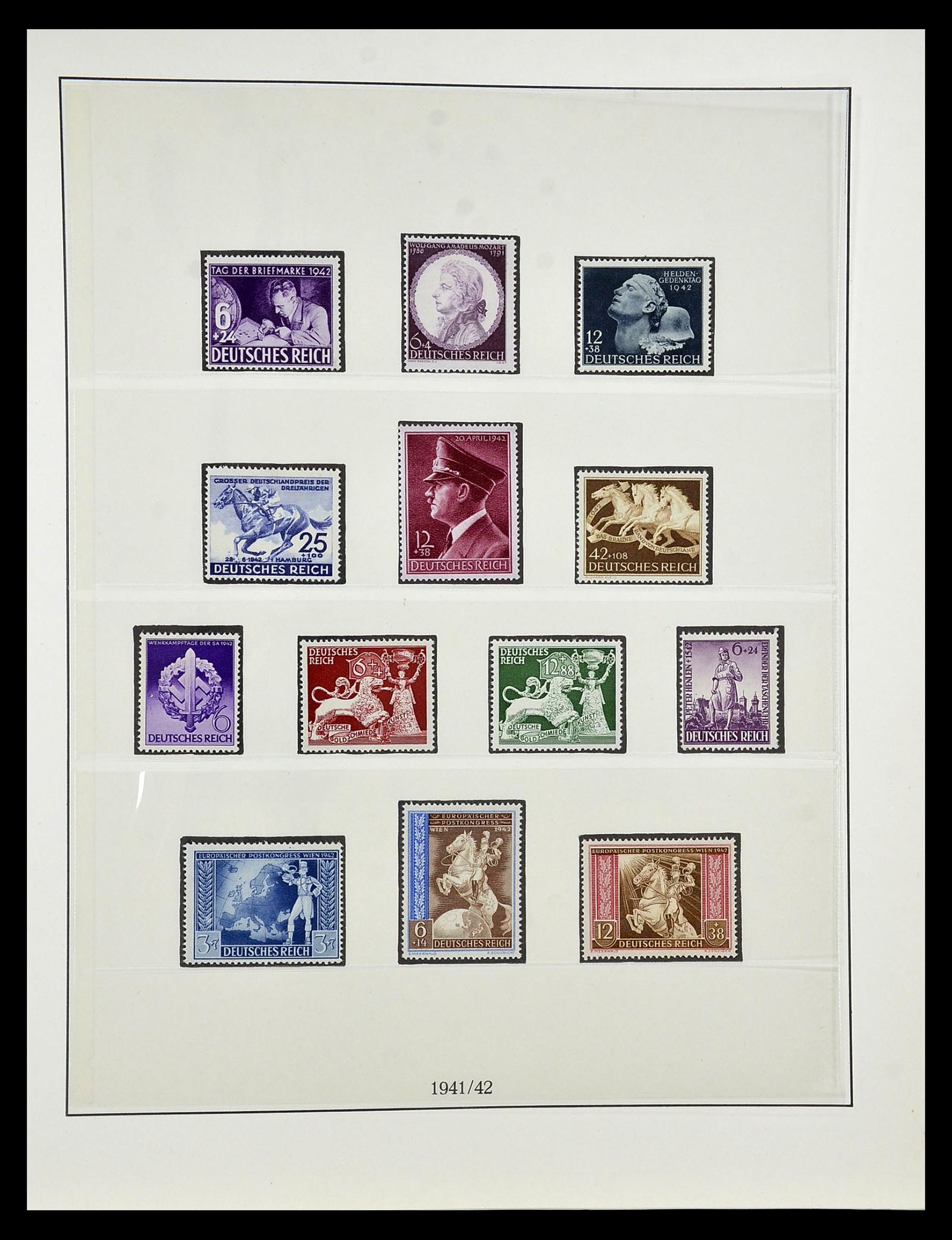 34812 033 - Postzegelverzameling 34812 Duitse Rijk 1933-1945.