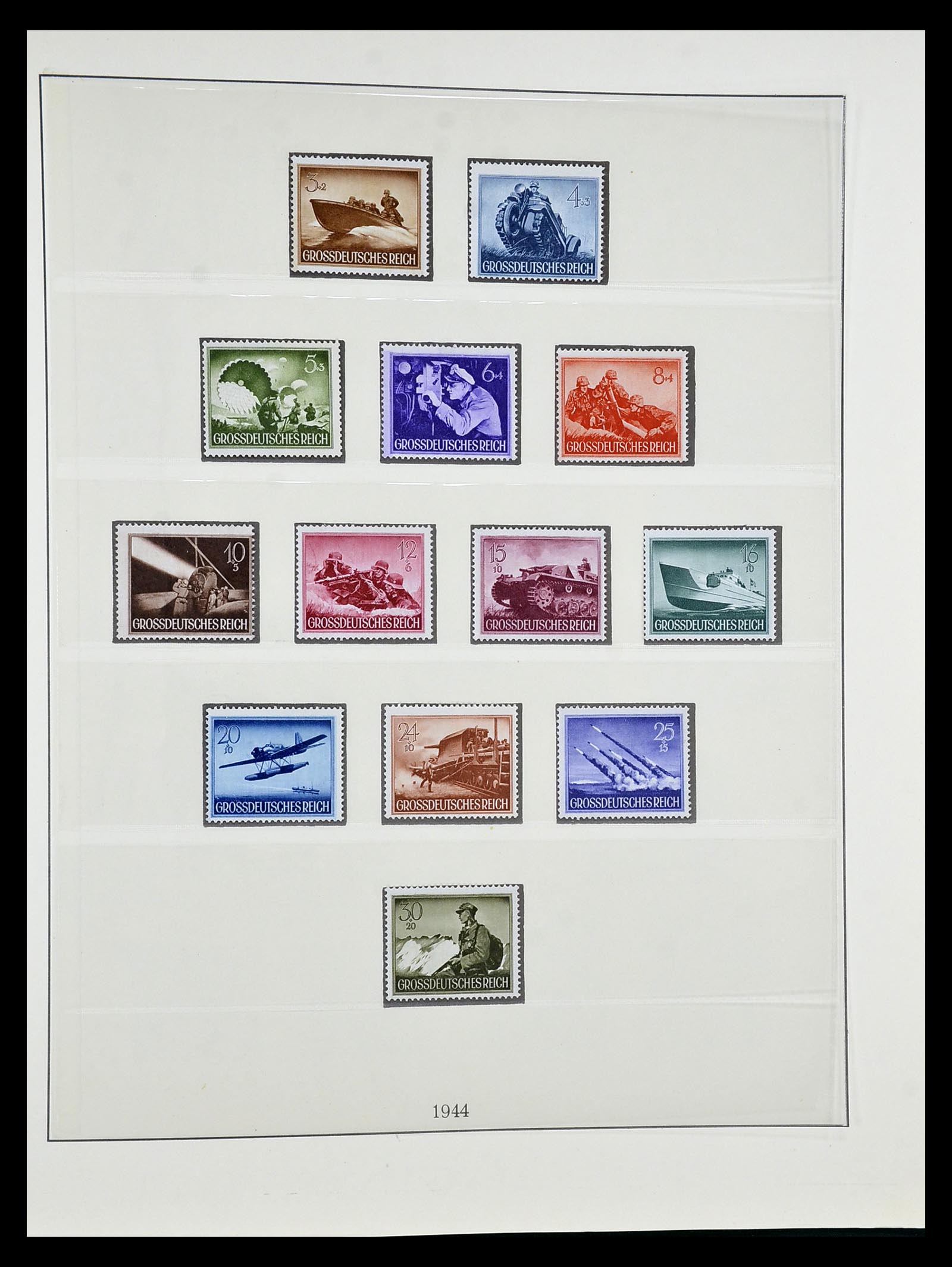 34812 037 - Stamp Collection 34812 German Reich 1933-1945.