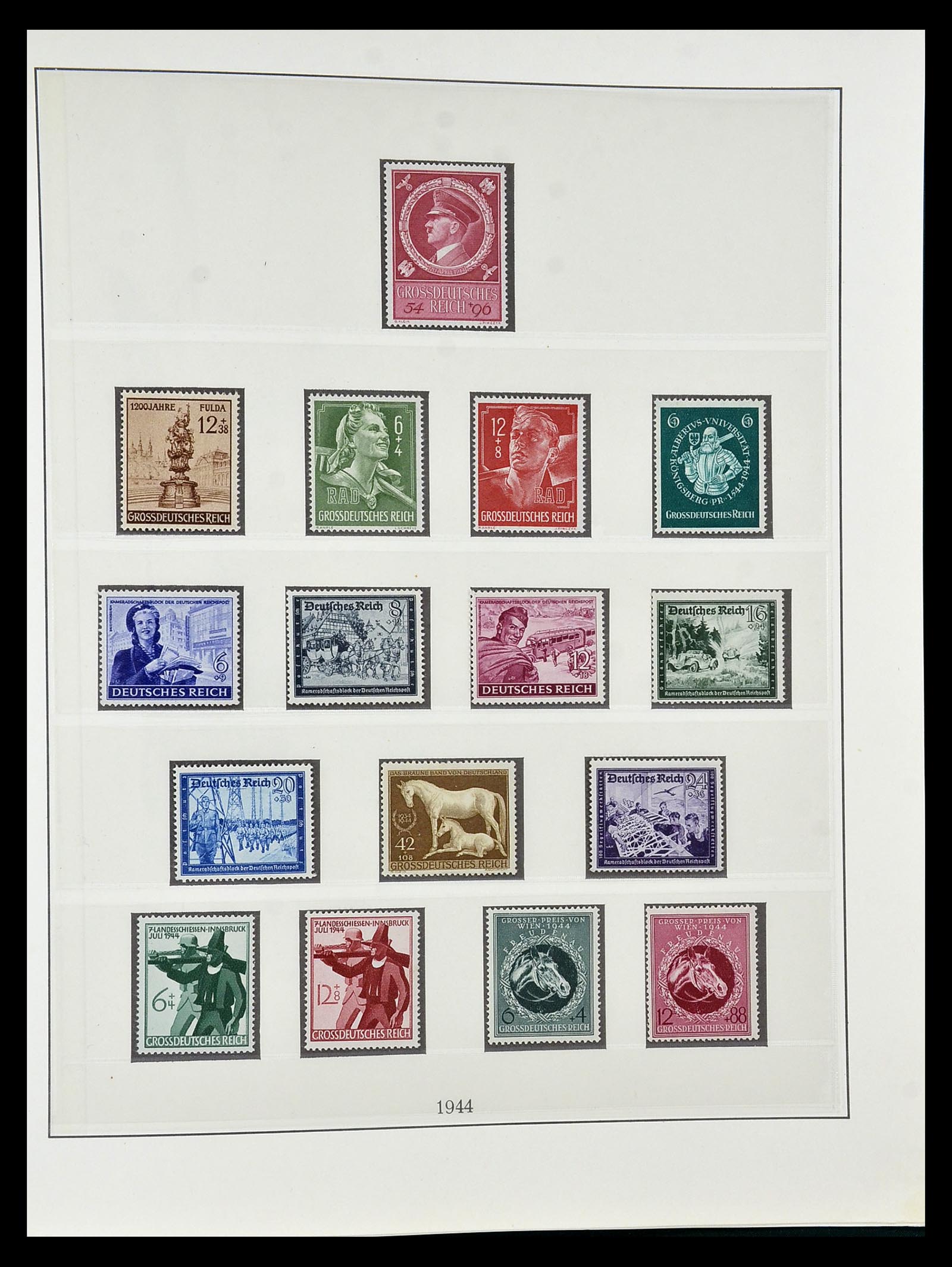 34812 038 - Postzegelverzameling 34812 Duitse Rijk 1933-1945.