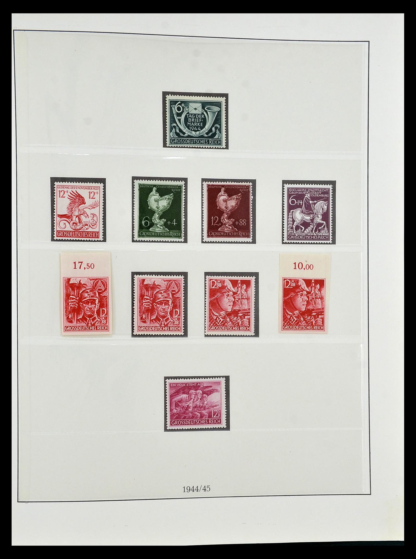 34812 039 - Stamp Collection 34812 German Reich 1933-1945.