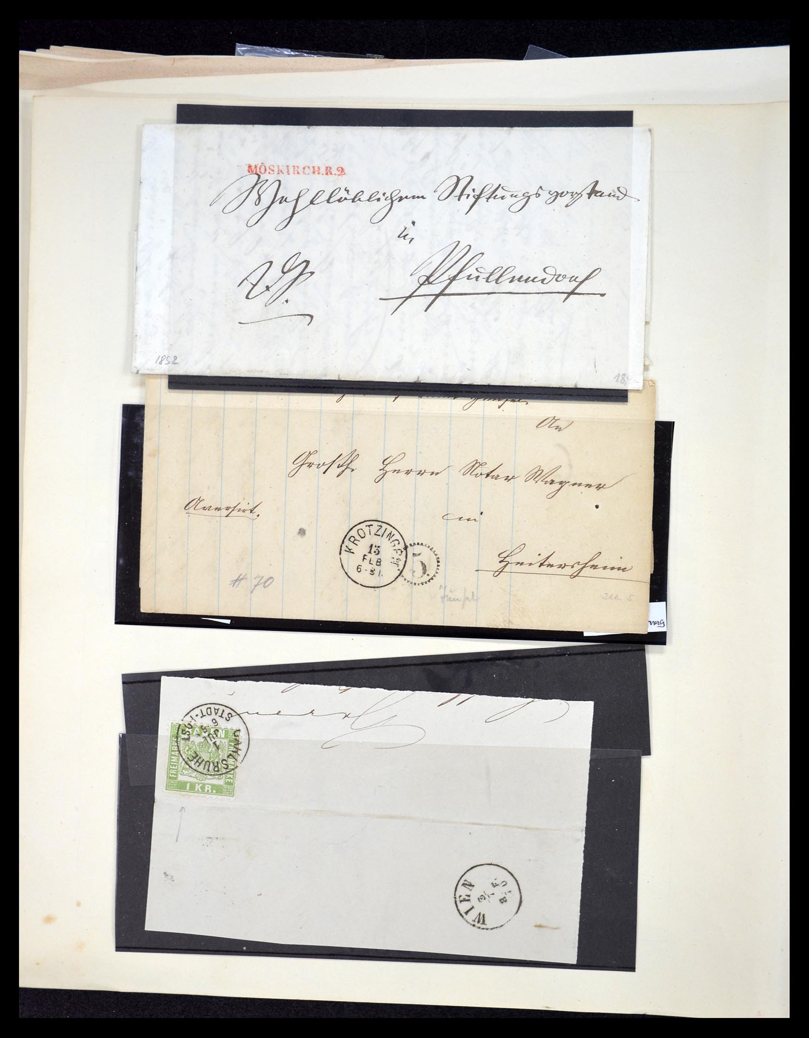 34815 004 - Postzegelverzameling 34815 Oud Duitse Staten 1849-1920.