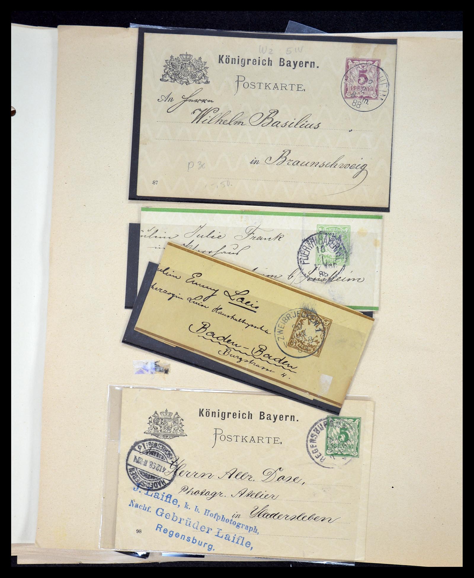 34815 010 - Postzegelverzameling 34815 Oud Duitse Staten 1849-1920.