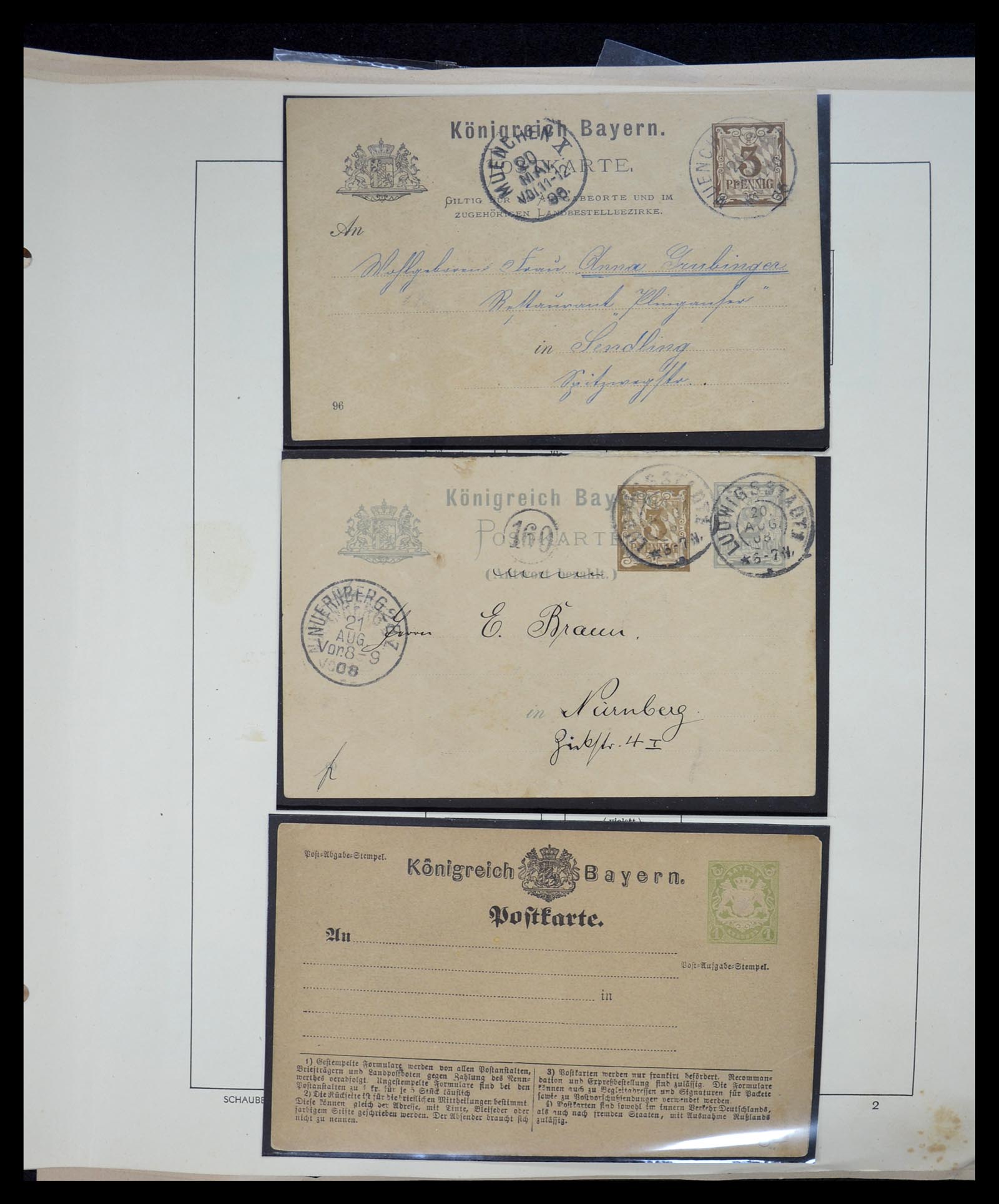 34815 011 - Postzegelverzameling 34815 Oud Duitse Staten 1849-1920.