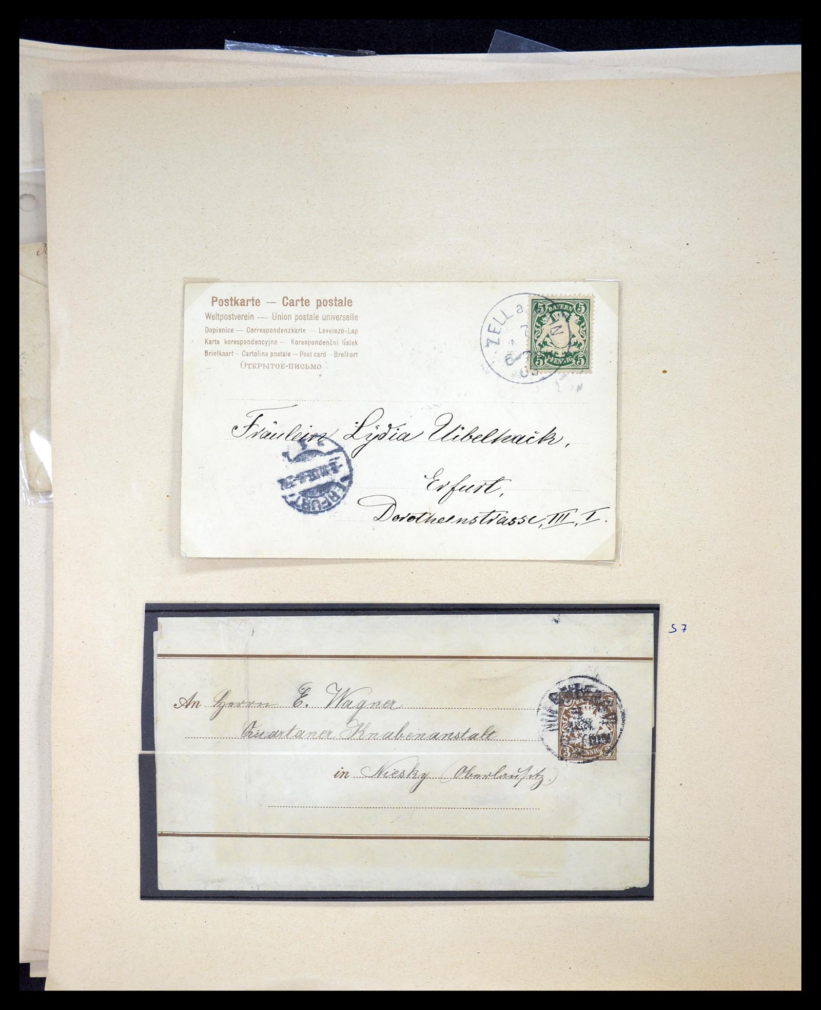 34815 013 - Postzegelverzameling 34815 Oud Duitse Staten 1849-1920.