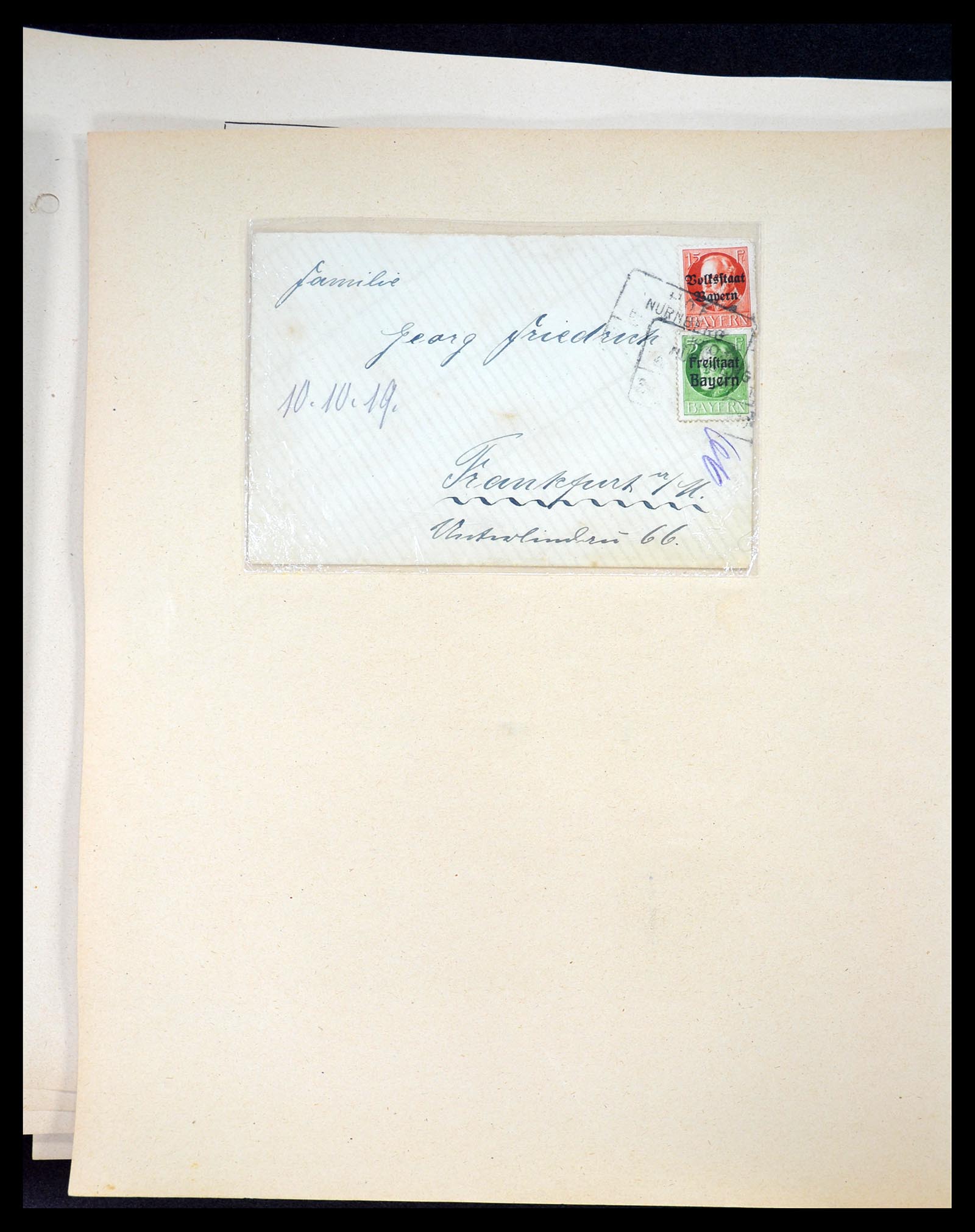 34815 021 - Postzegelverzameling 34815 Oud Duitse Staten 1849-1920.