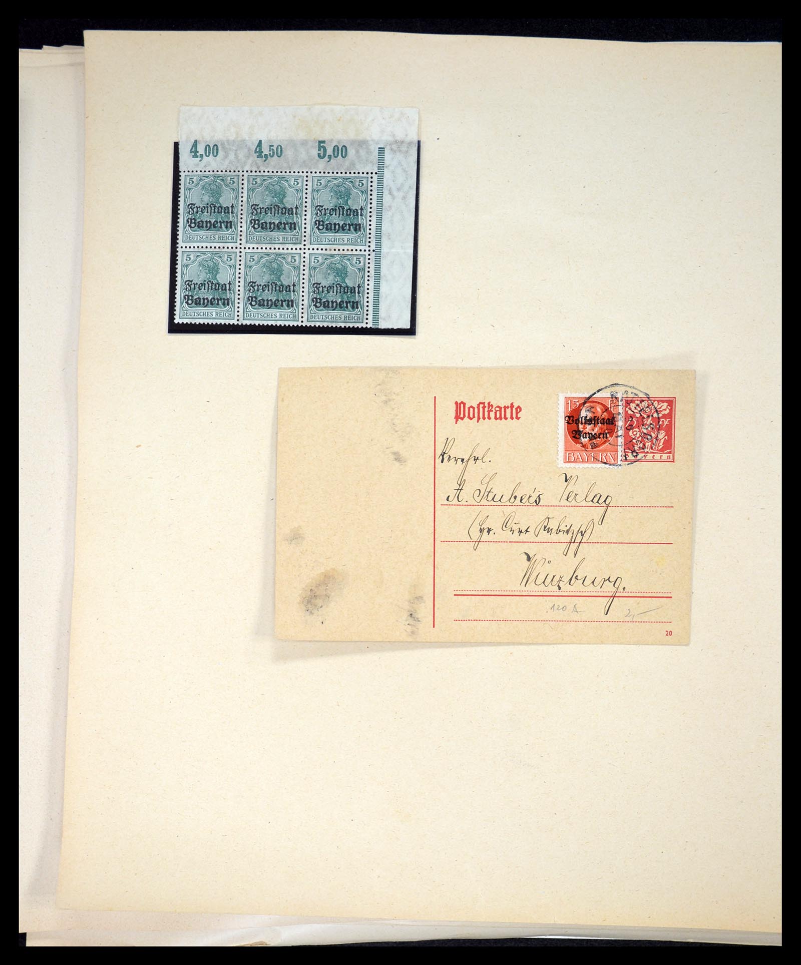 34815 024 - Postzegelverzameling 34815 Oud Duitse Staten 1849-1920.