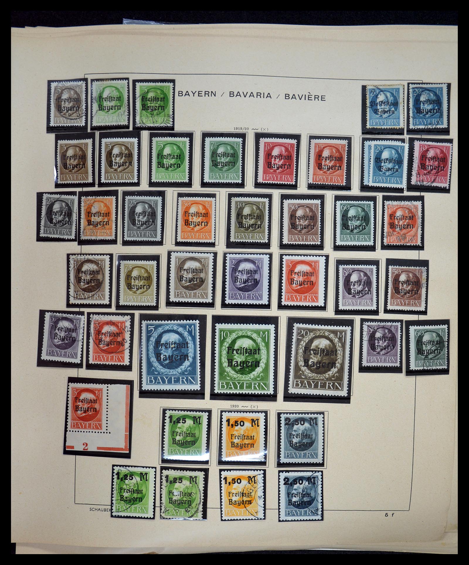 34815 026 - Stamp Collection 34815 Old German States 1849-1920.