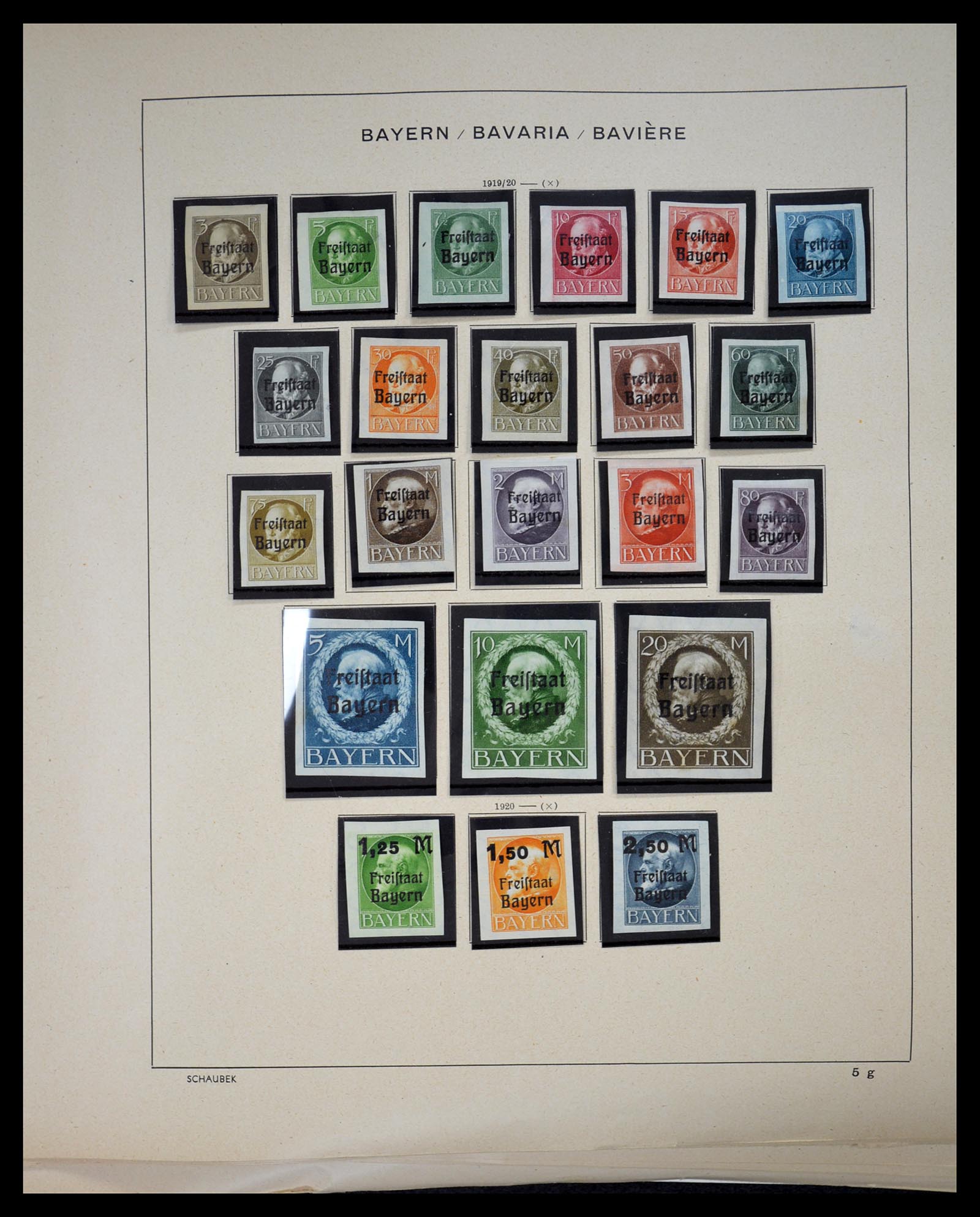 34815 027 - Postzegelverzameling 34815 Oud Duitse Staten 1849-1920.