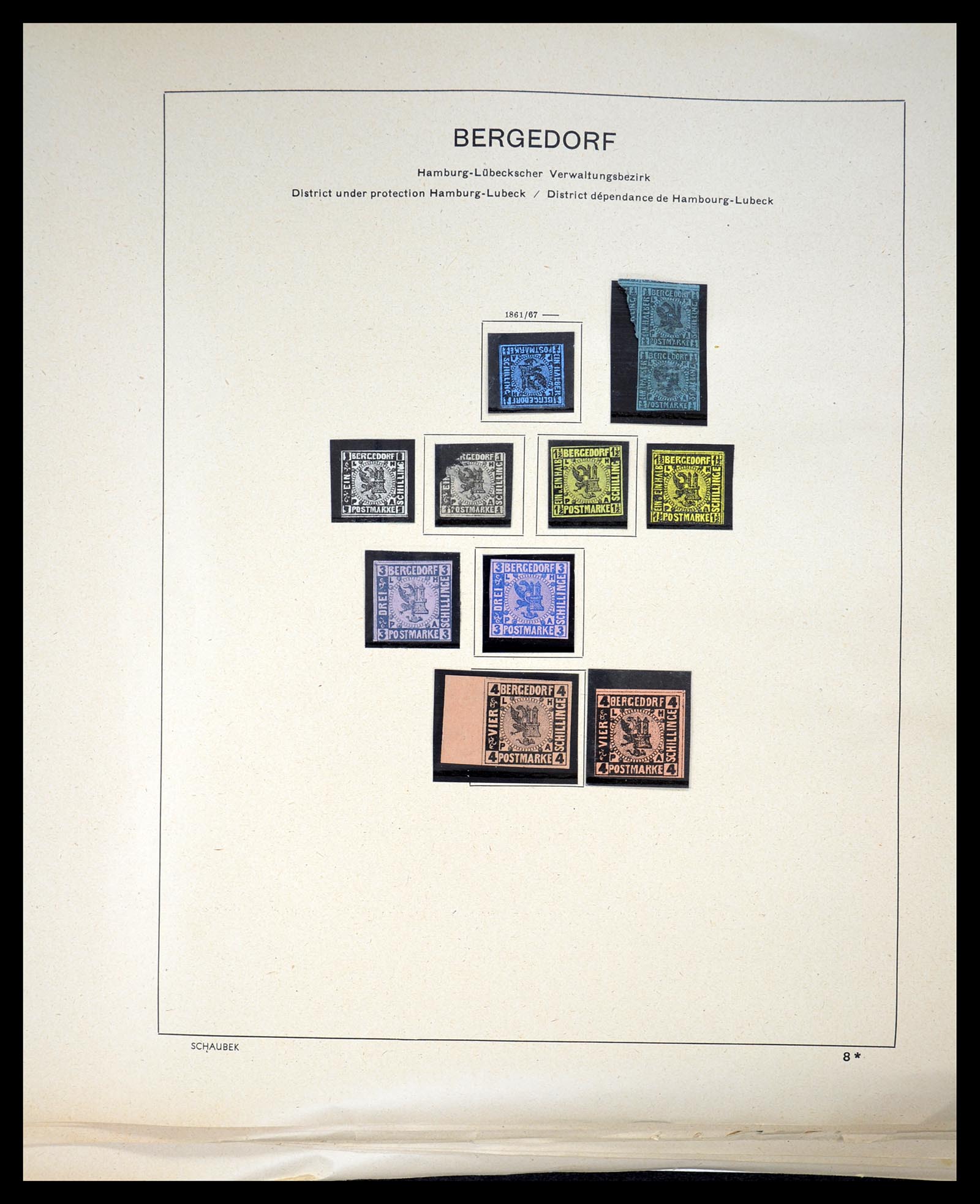 34815 032 - Stamp Collection 34815 Old German States 1849-1920.