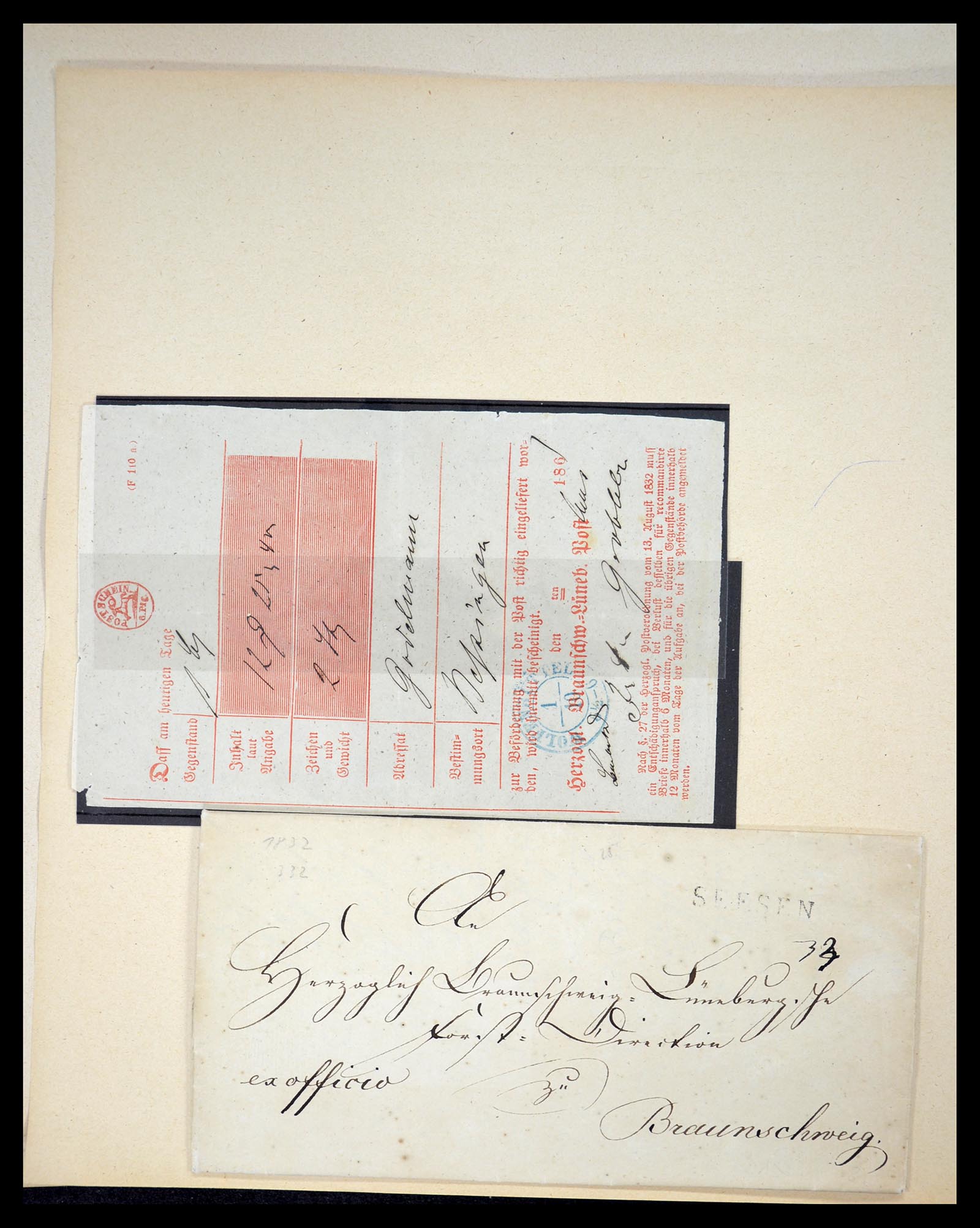 34815 033 - Postzegelverzameling 34815 Oud Duitse Staten 1849-1920.