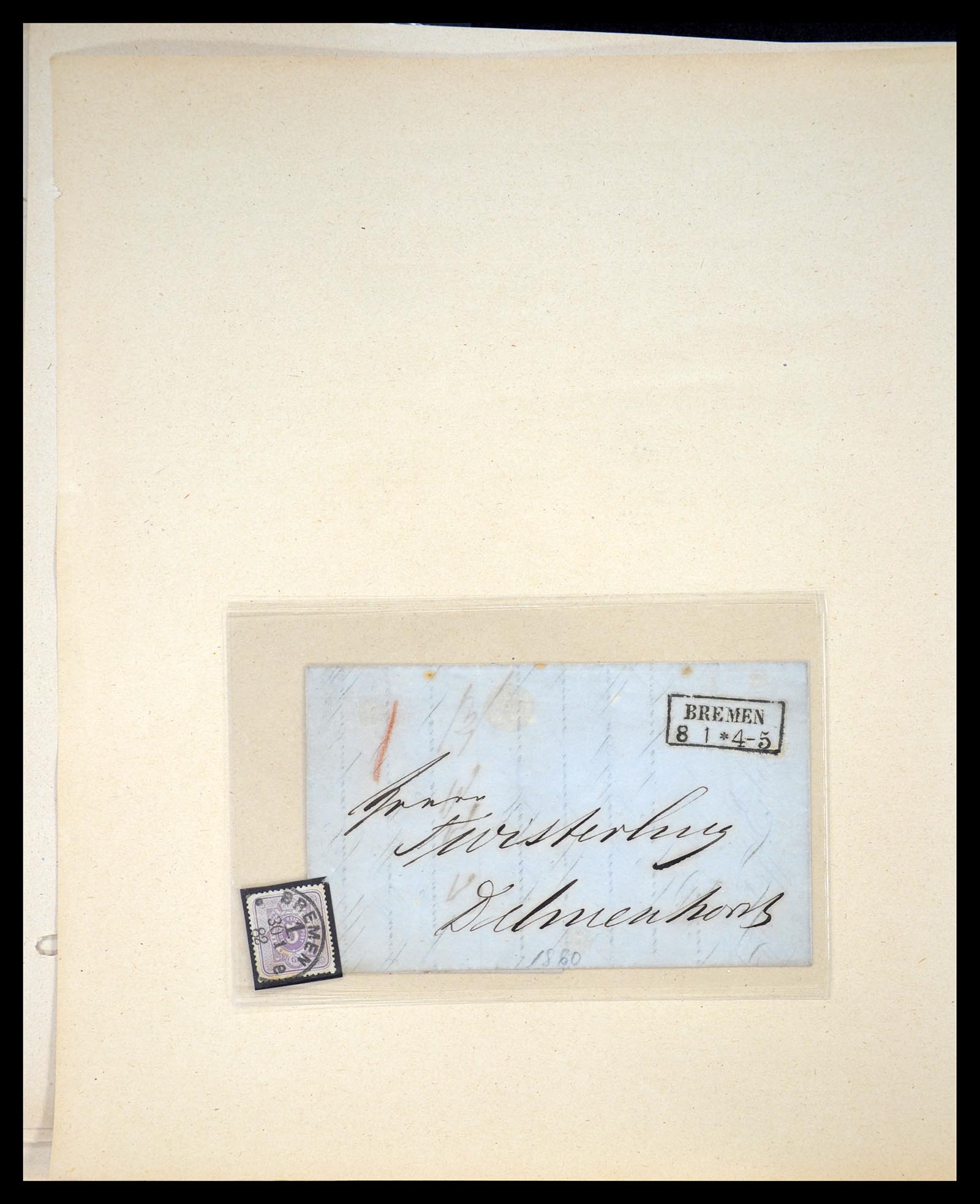 34815 035 - Postzegelverzameling 34815 Oud Duitse Staten 1849-1920.