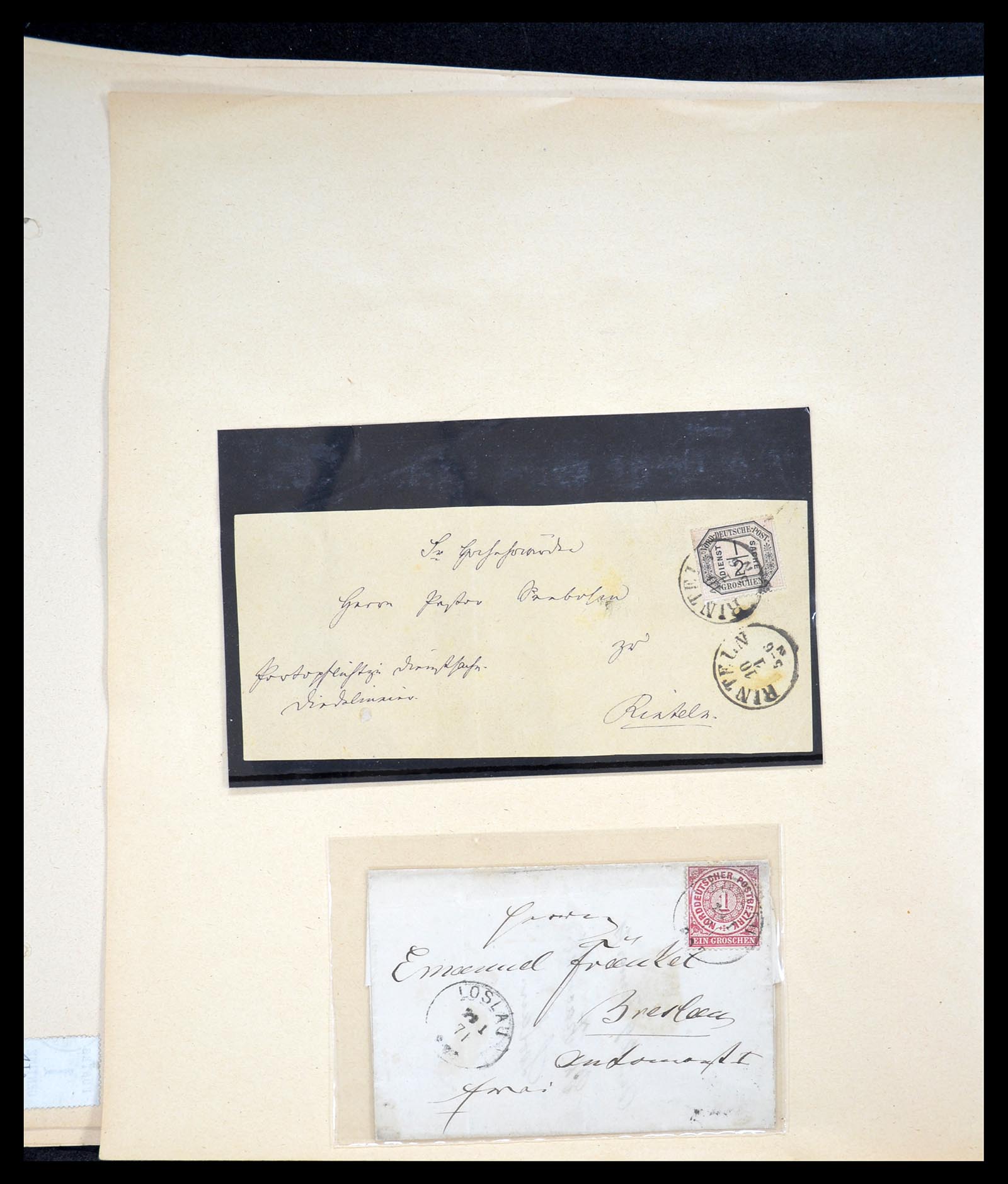 34815 051 - Postzegelverzameling 34815 Oud Duitse Staten 1849-1920.