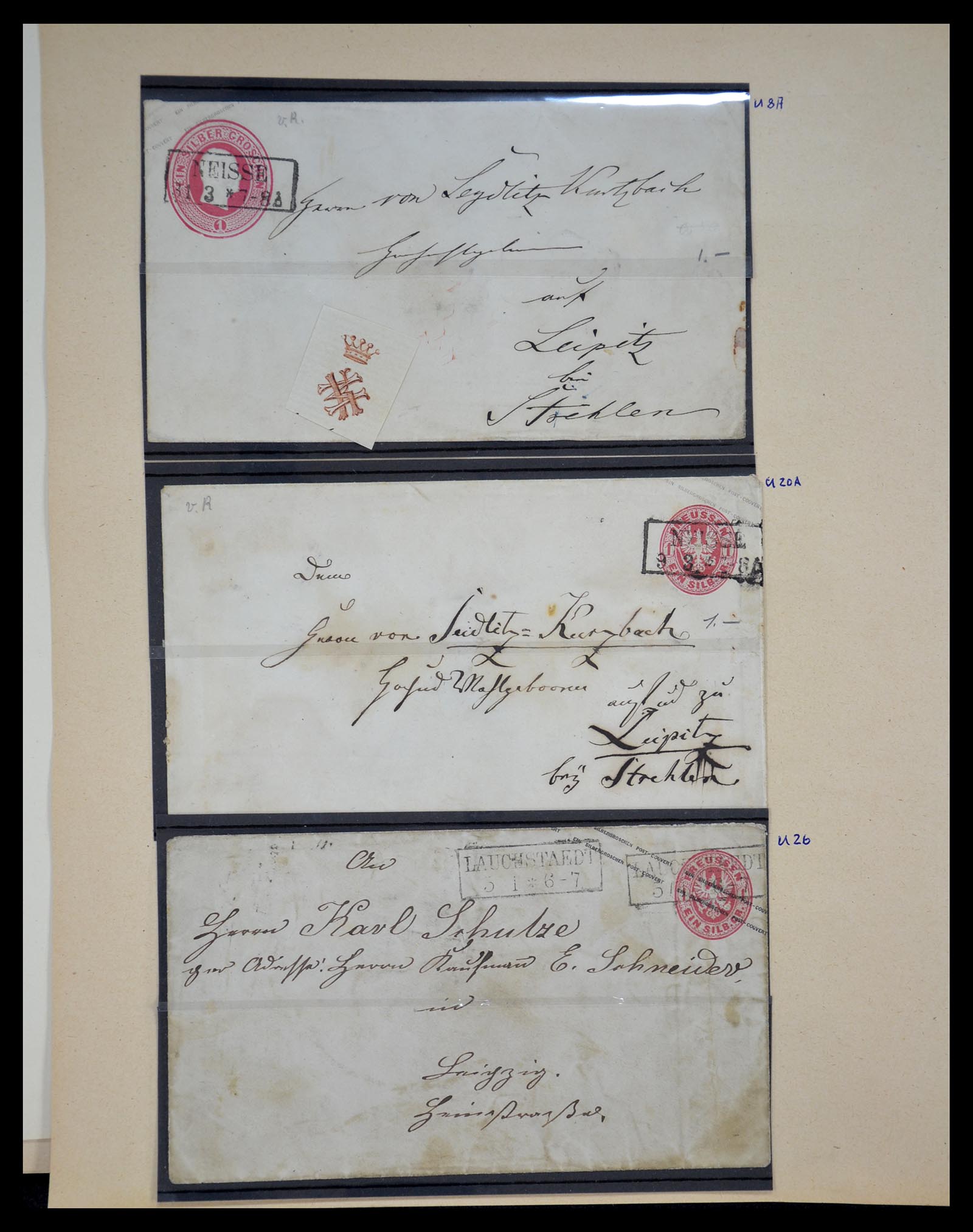 34815 057 - Postzegelverzameling 34815 Oud Duitse Staten 1849-1920.