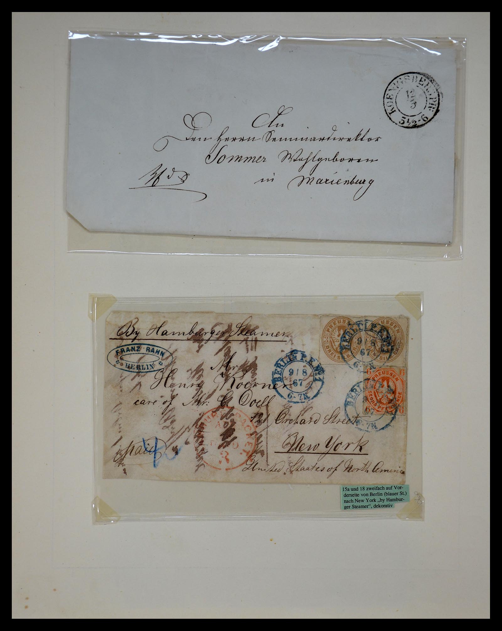 34815 059 - Postzegelverzameling 34815 Oud Duitse Staten 1849-1920.