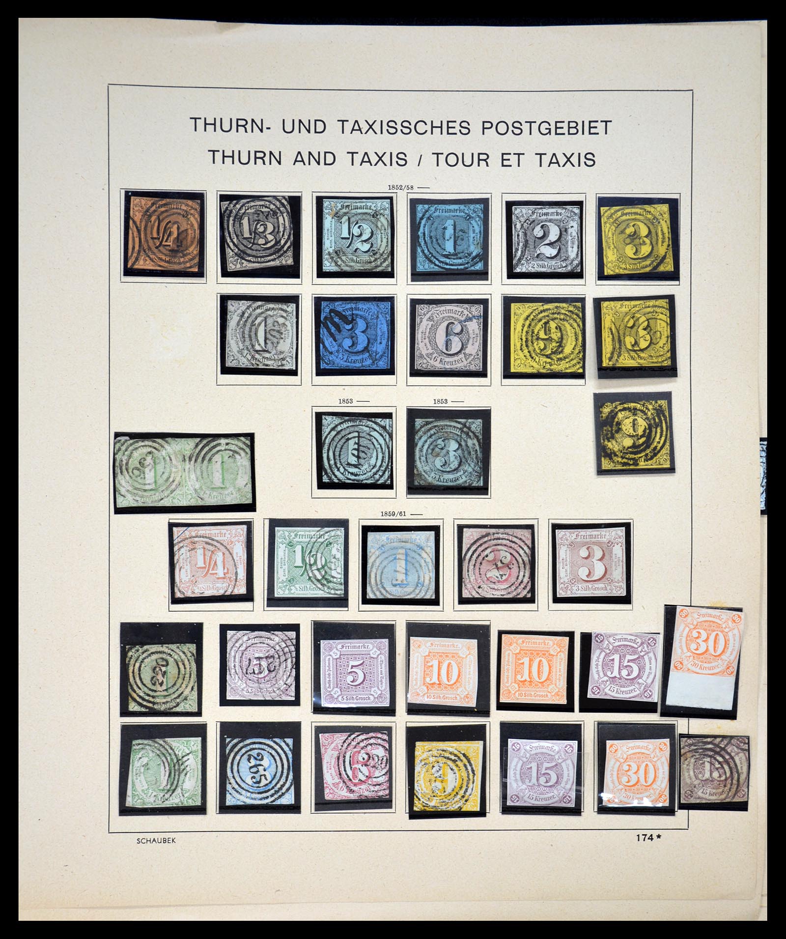 34815 066 - Stamp Collection 34815 Old German States 1849-1920.