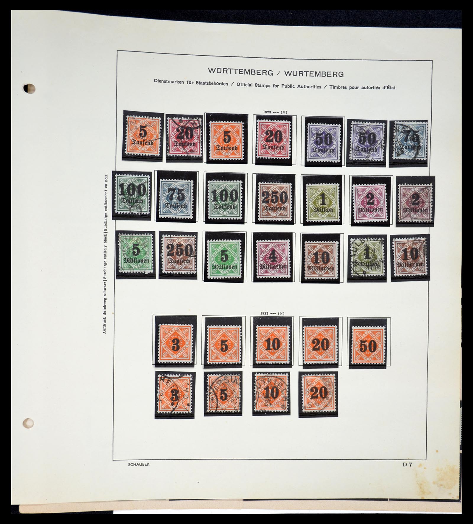34815 081 - Stamp Collection 34815 Old German States 1849-1920.