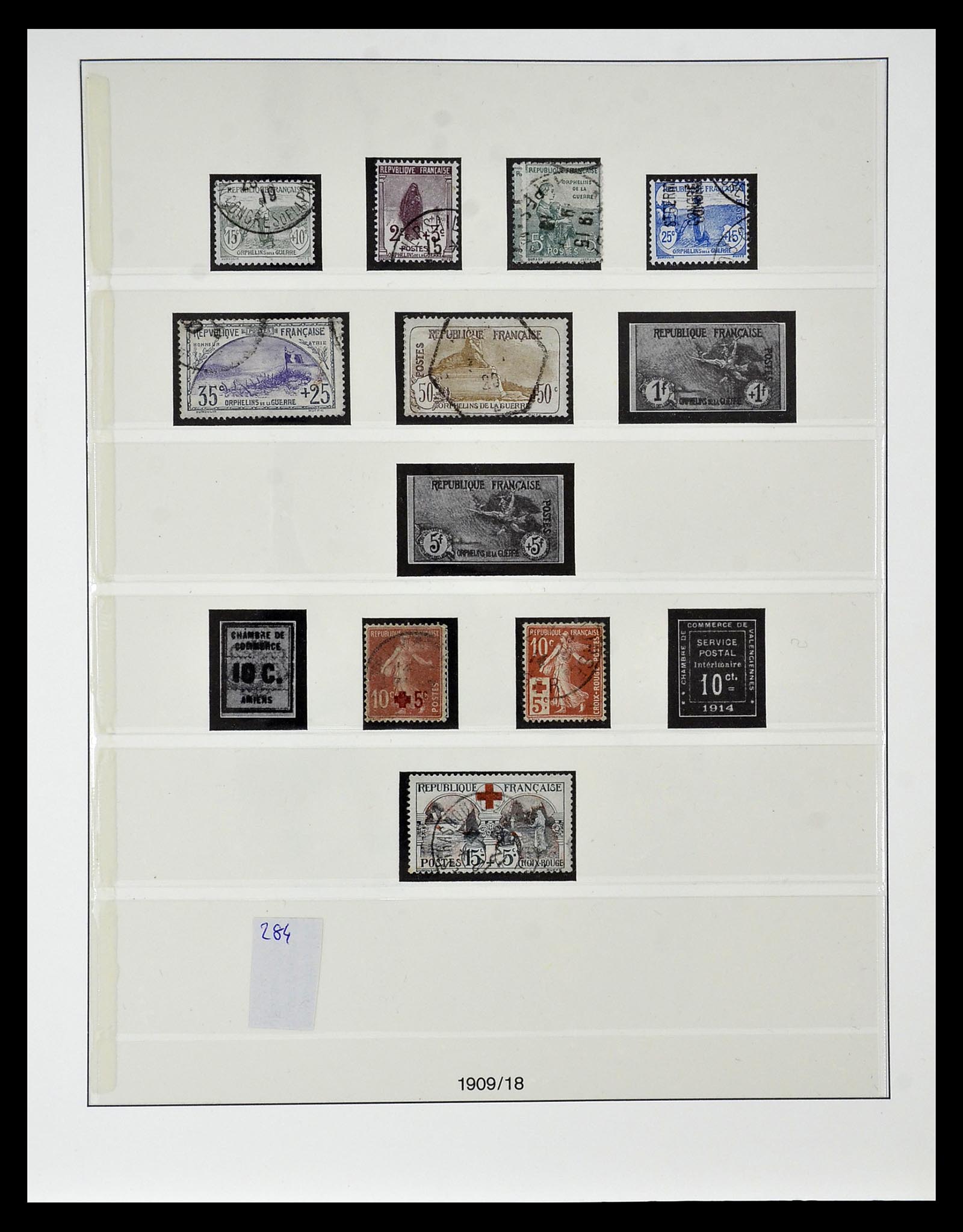 34820 030 - Postzegelverzameling 34820 Frankrijk SUPERVERZAMELING 1849-1960.
