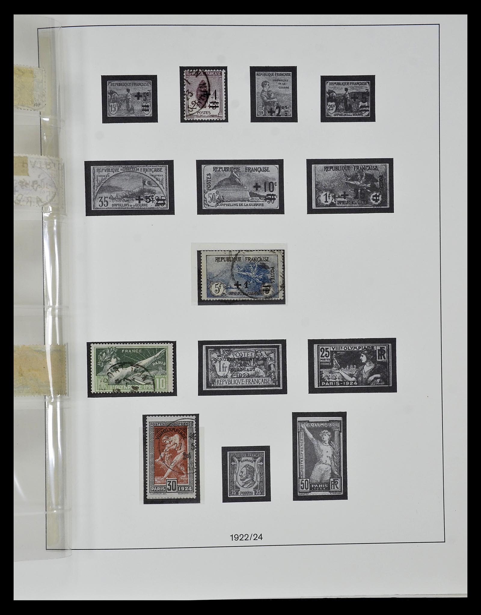 34820 033 - Postzegelverzameling 34820 Frankrijk SUPERVERZAMELING 1849-1960.