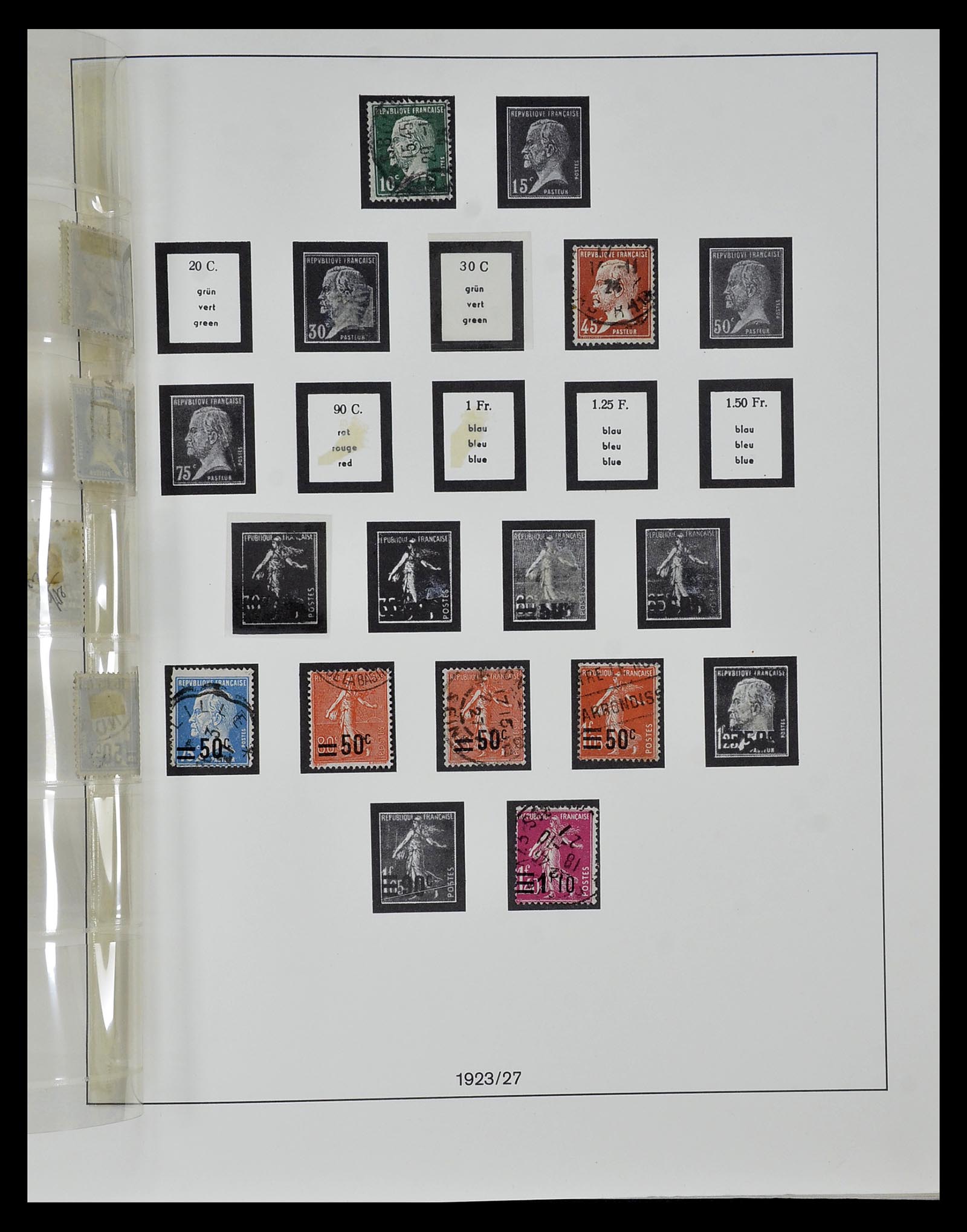 34820 036 - Postzegelverzameling 34820 Frankrijk SUPERVERZAMELING 1849-1960.