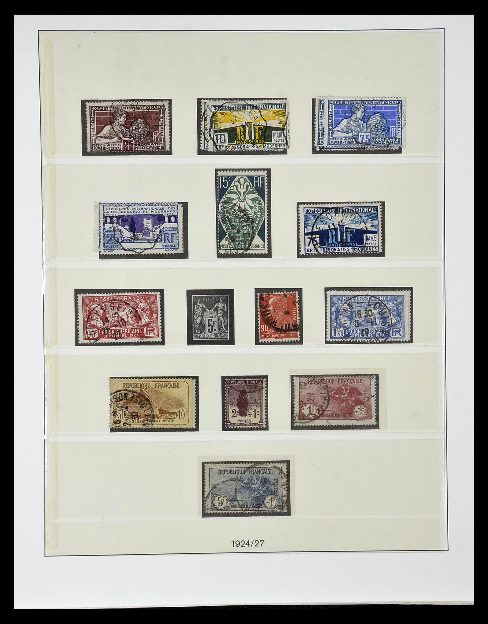 34820 039 - Stamp Collection 34820 France SUPERCOLLECTION 1849-1960.
