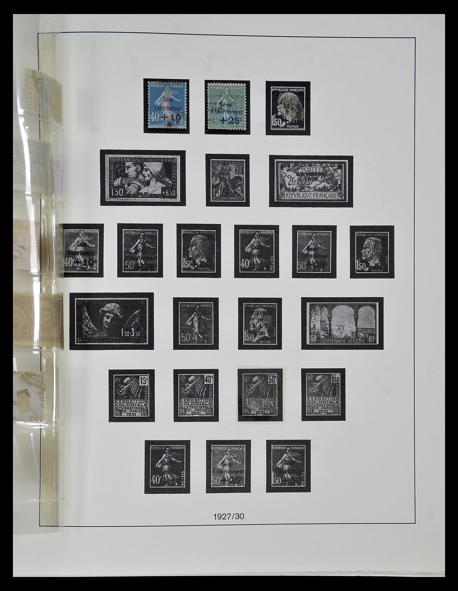 34820 048 - Postzegelverzameling 34820 Frankrijk SUPERVERZAMELING 1849-1960.