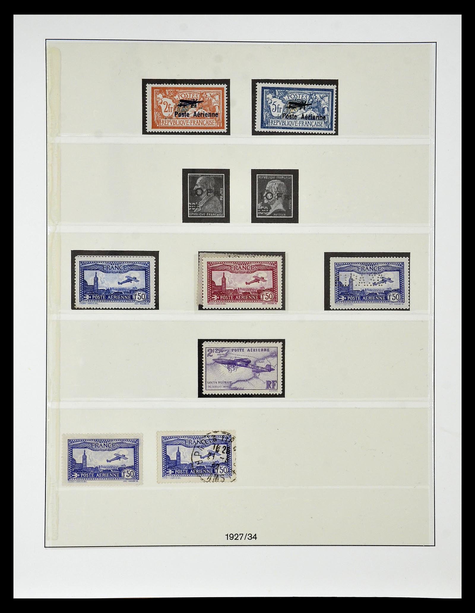 34820 050 - Postzegelverzameling 34820 Frankrijk SUPERVERZAMELING 1849-1960.
