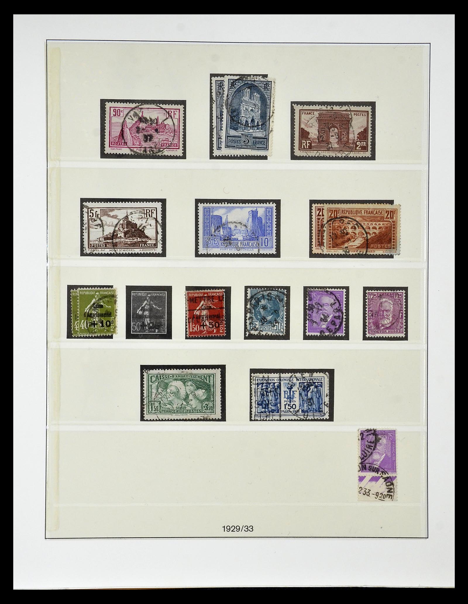 34820 053 - Postzegelverzameling 34820 Frankrijk SUPERVERZAMELING 1849-1960.