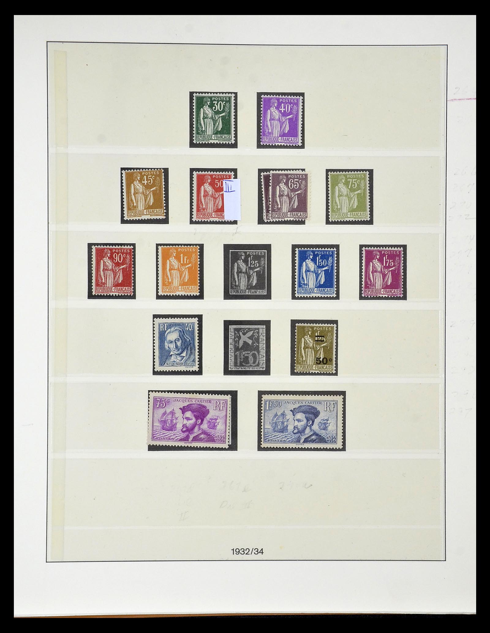 34820 058 - Postzegelverzameling 34820 Frankrijk SUPERVERZAMELING 1849-1960.