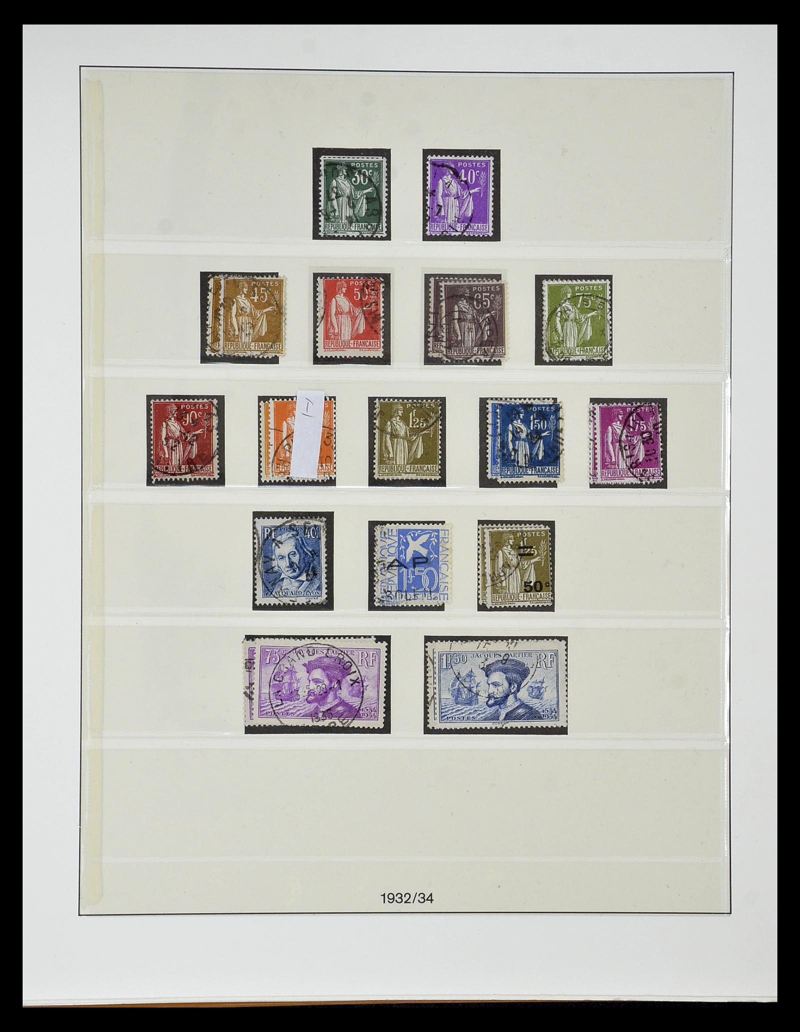 34820 059 - Postzegelverzameling 34820 Frankrijk SUPERVERZAMELING 1849-1960.