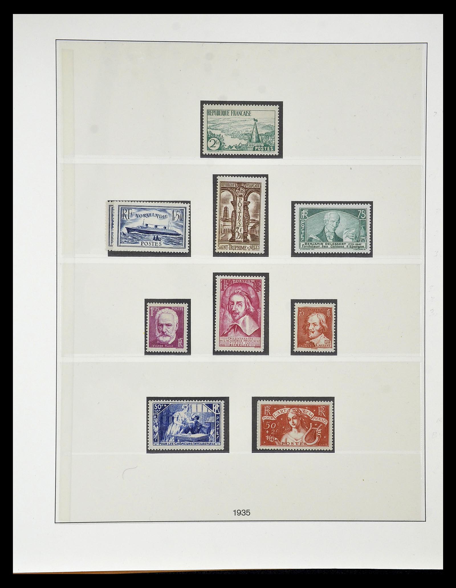 34820 062 - Postzegelverzameling 34820 Frankrijk SUPERVERZAMELING 1849-1960.