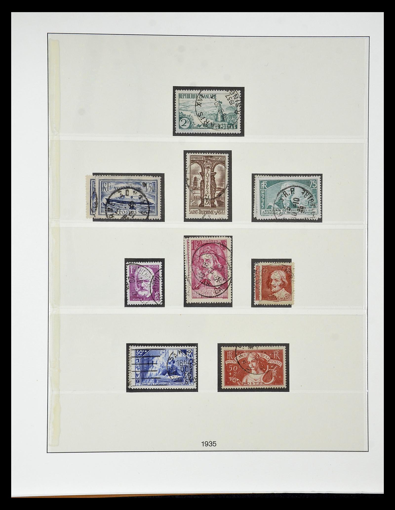 34820 063 - Postzegelverzameling 34820 Frankrijk SUPERVERZAMELING 1849-1960.