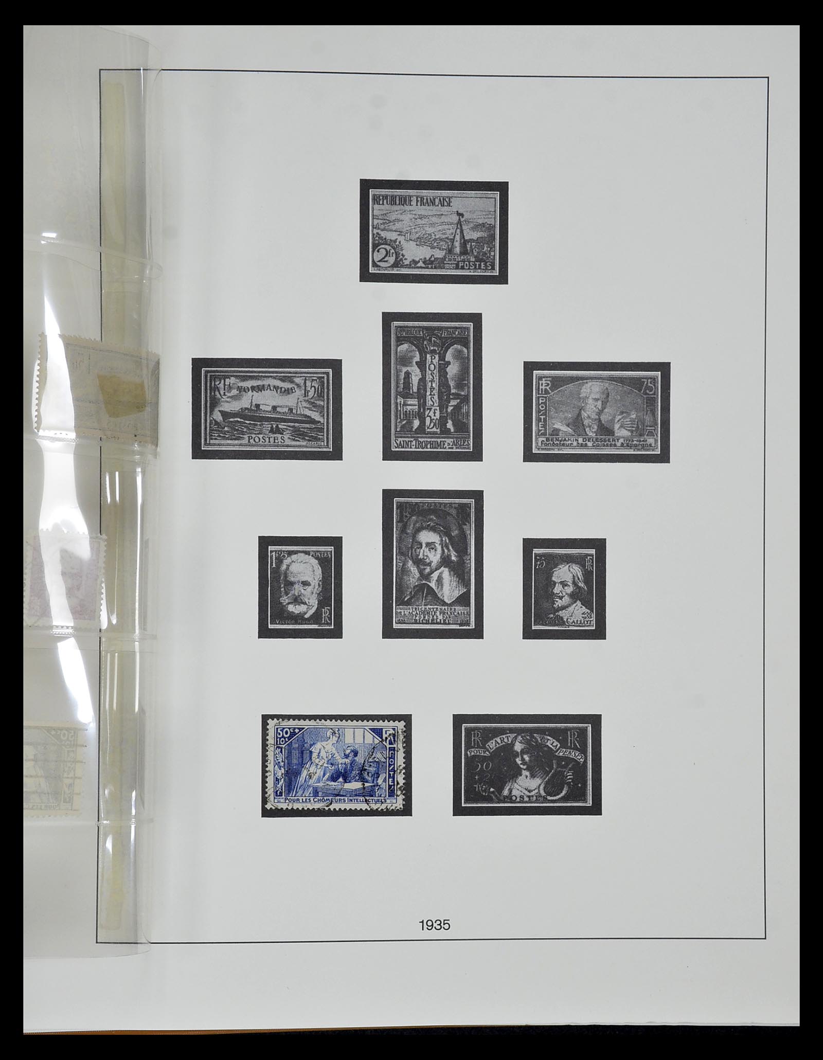 34820 064 - Postzegelverzameling 34820 Frankrijk SUPERVERZAMELING 1849-1960.