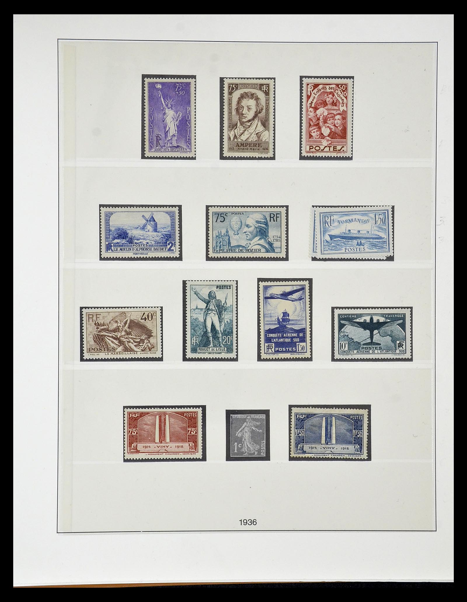 34820 065 - Postzegelverzameling 34820 Frankrijk SUPERVERZAMELING 1849-1960.
